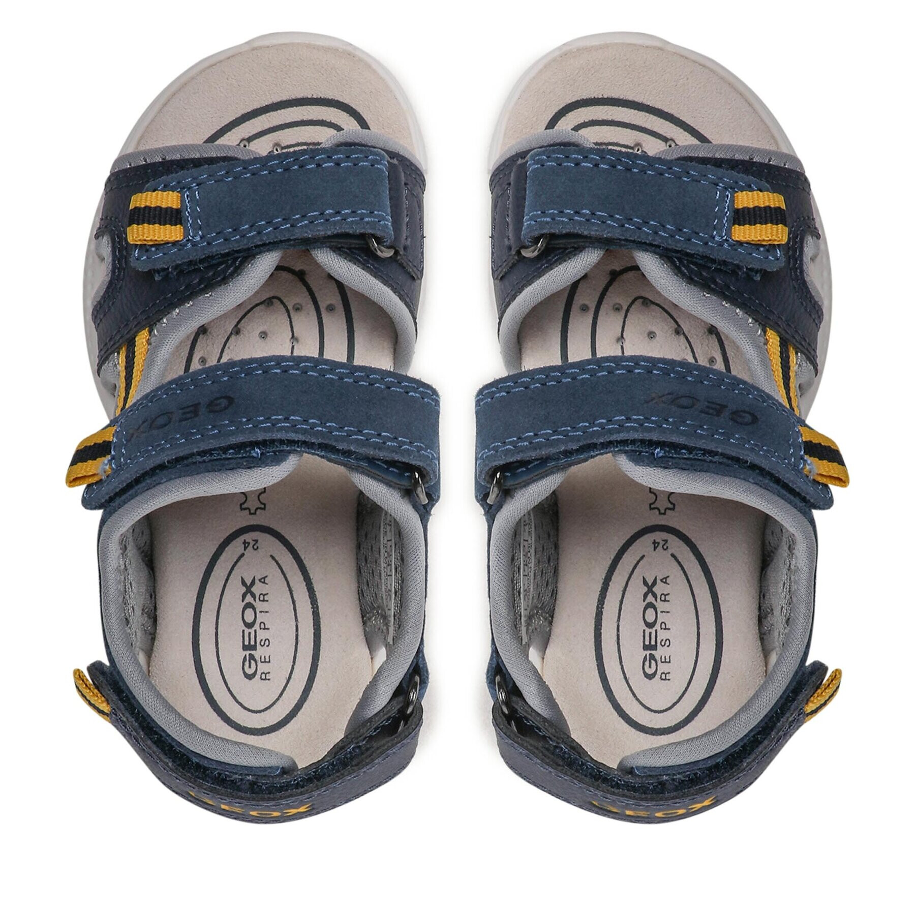 Geox Sandály J Sandal Alben Boy J35AVA01522C4B2G M Modrá - Pepit.cz