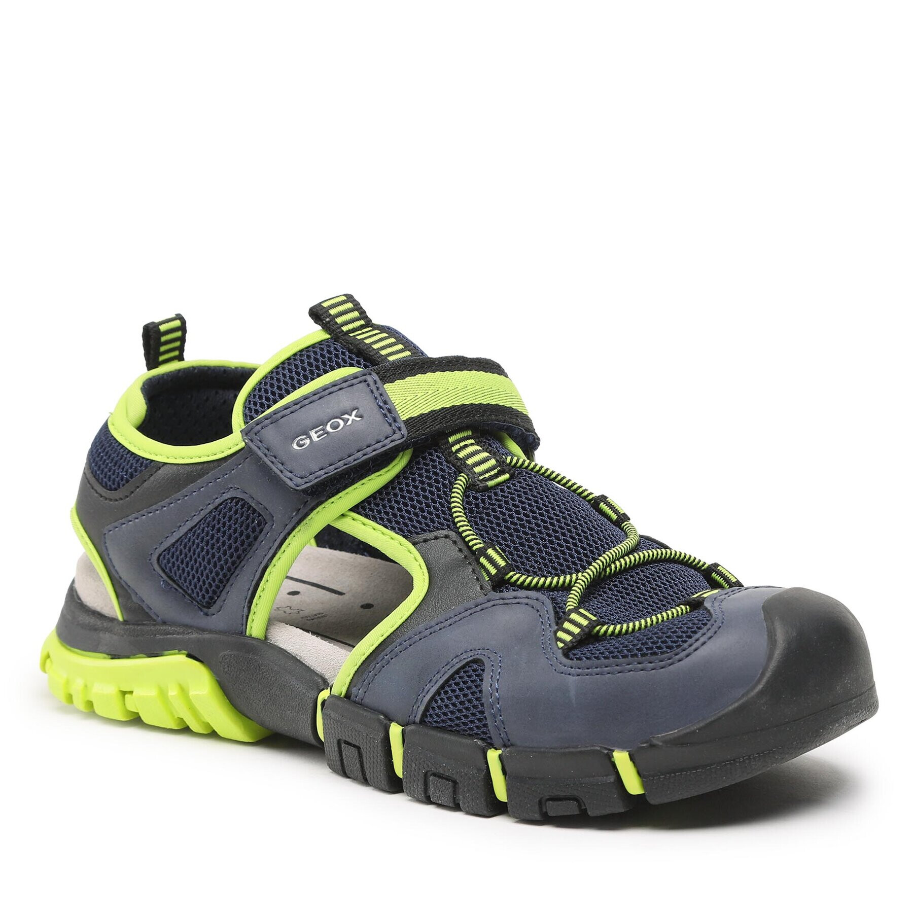 Geox Sandály J Sandal Dynomix Boy J35GHA014MEC0749 D Tmavomodrá - Pepit.cz