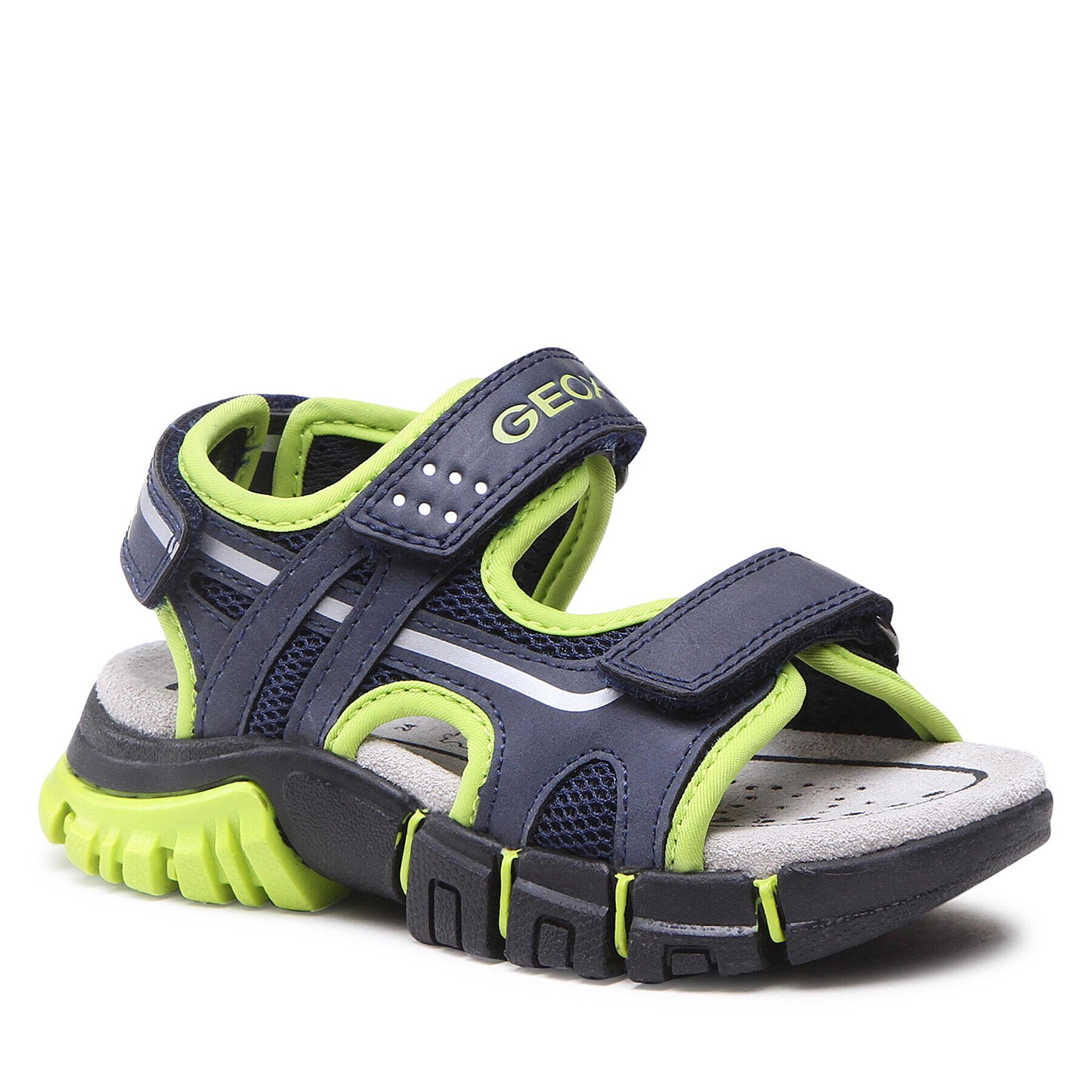 Geox Sandály J Sandal Dynomix Boy J35GHC014MEC0749 M Tmavomodrá - Pepit.cz