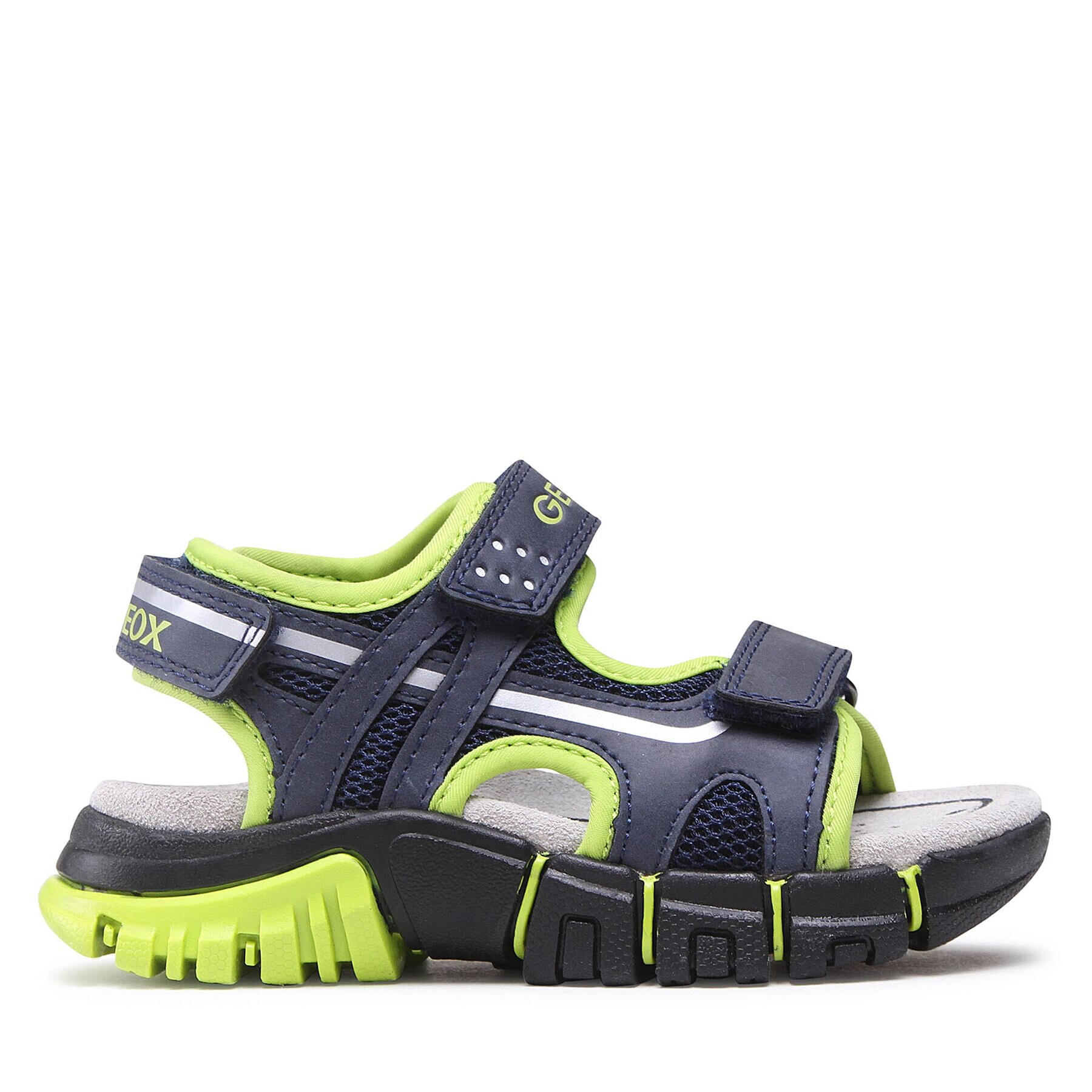 Geox Sandály J Sandal Dynomix Boy J35GHC014MEC0749 M Tmavomodrá - Pepit.cz