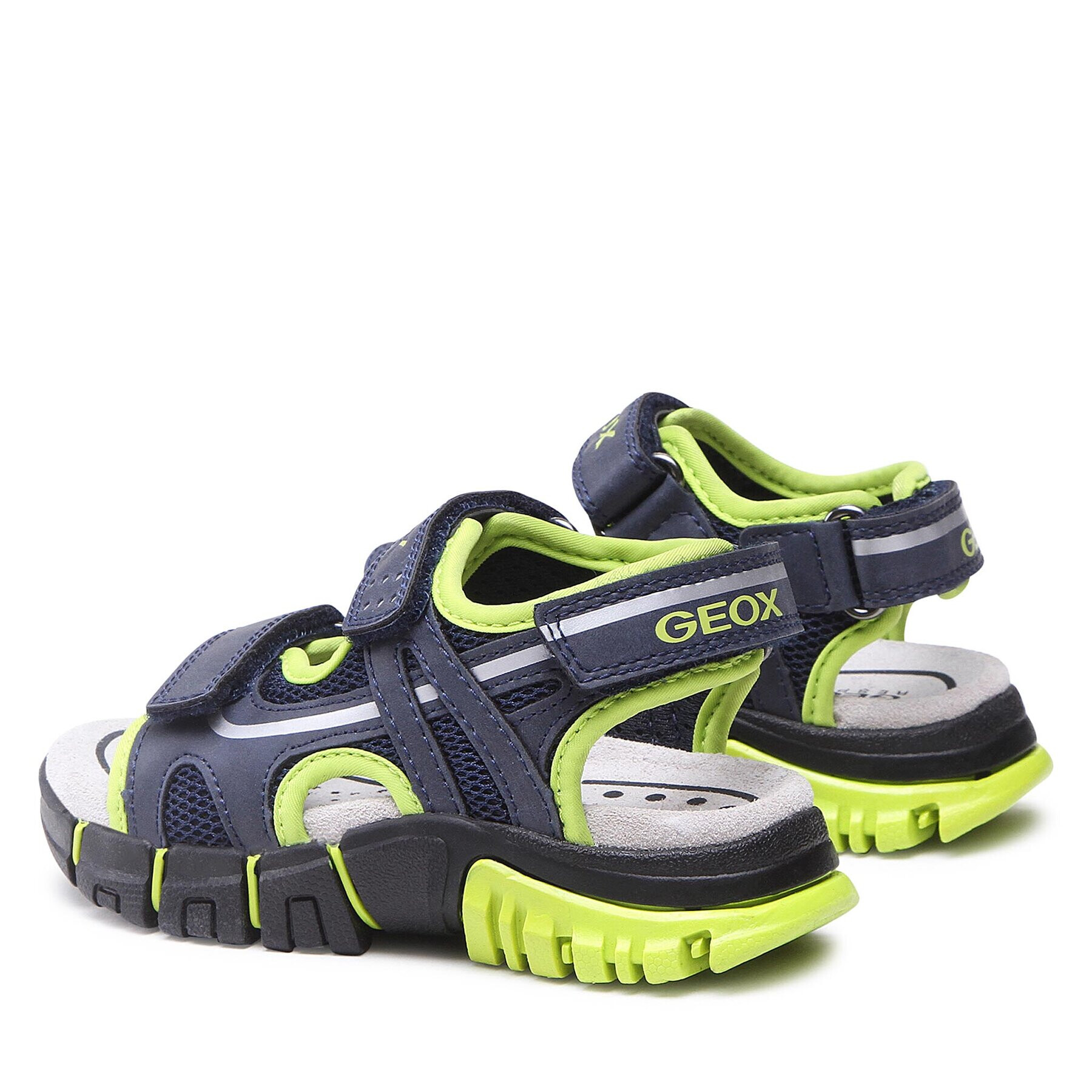 Geox Sandály J Sandal Dynomix Boy J35GHC014MEC0749 M Tmavomodrá - Pepit.cz