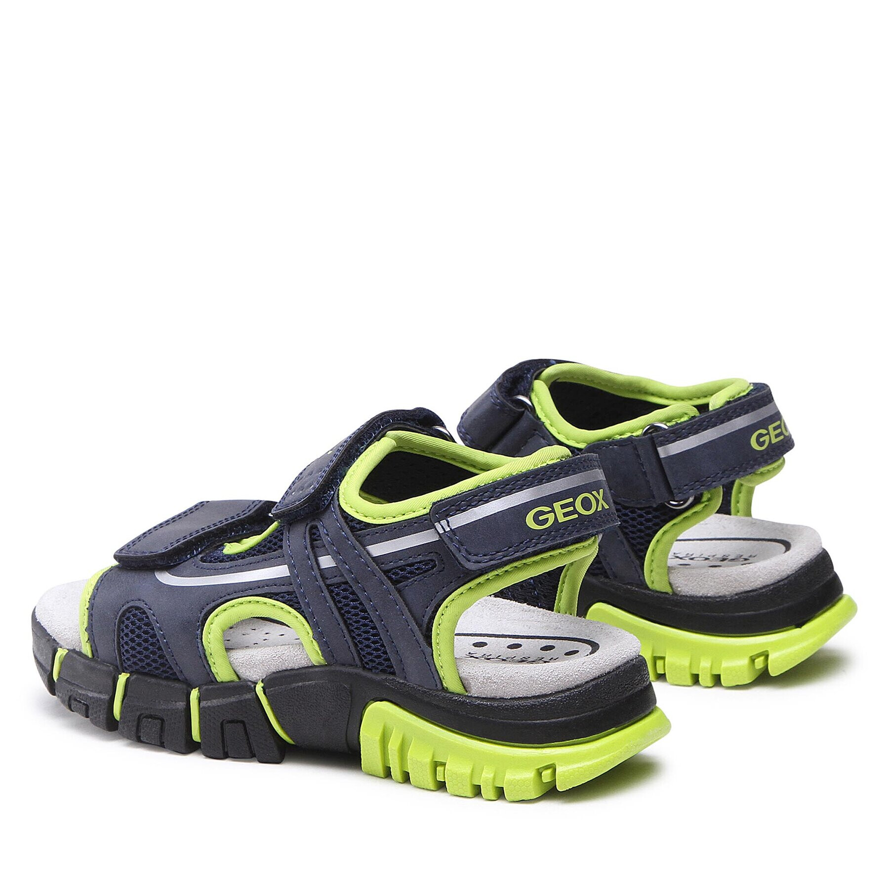 Geox Sandály J Sandal Dynomix Boy J35GHC014MEC0749 S Tmavomodrá - Pepit.cz