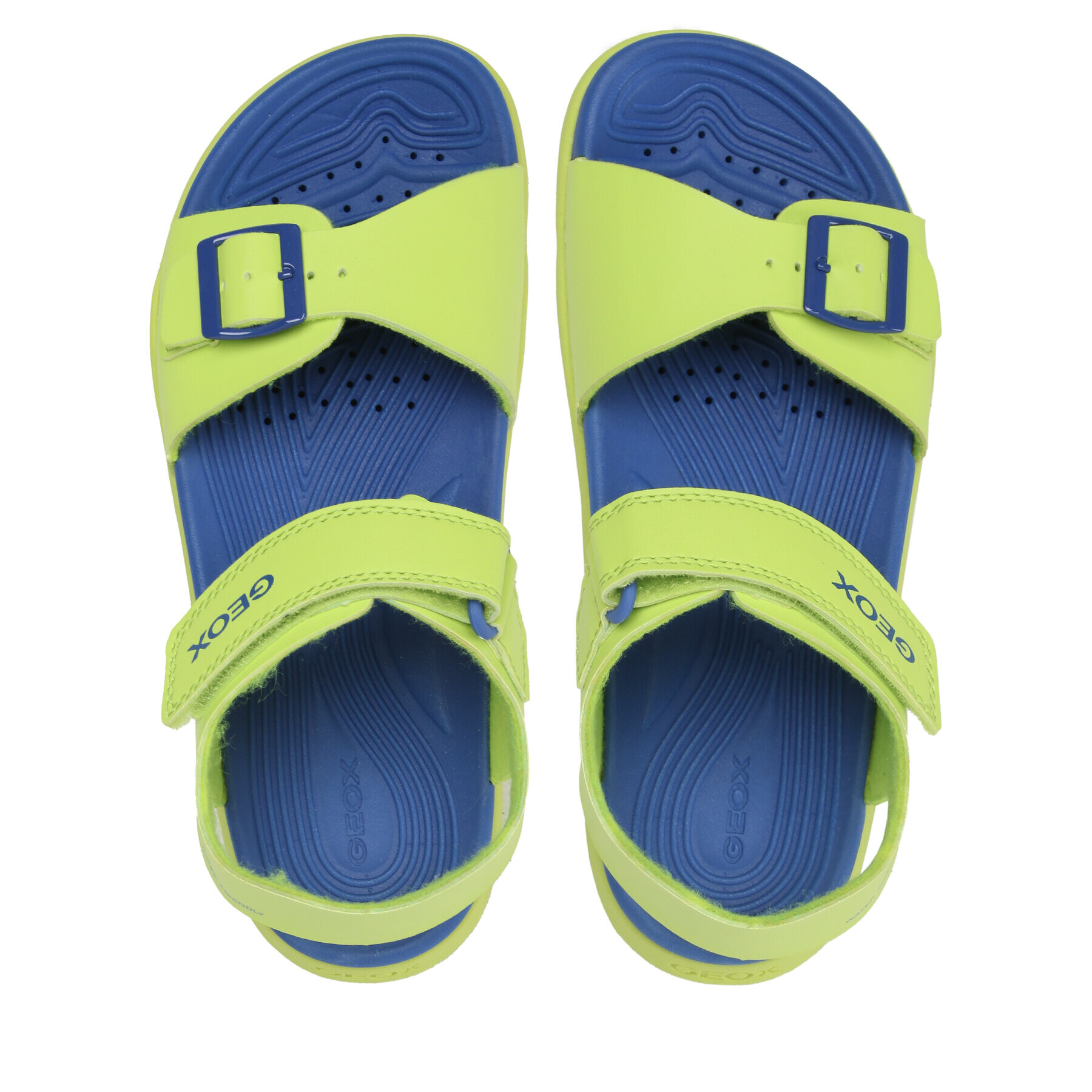 Geox Sandály J Sandal Fusbetto Bo J35HMA000BCC0876 D Žlutá - Pepit.cz