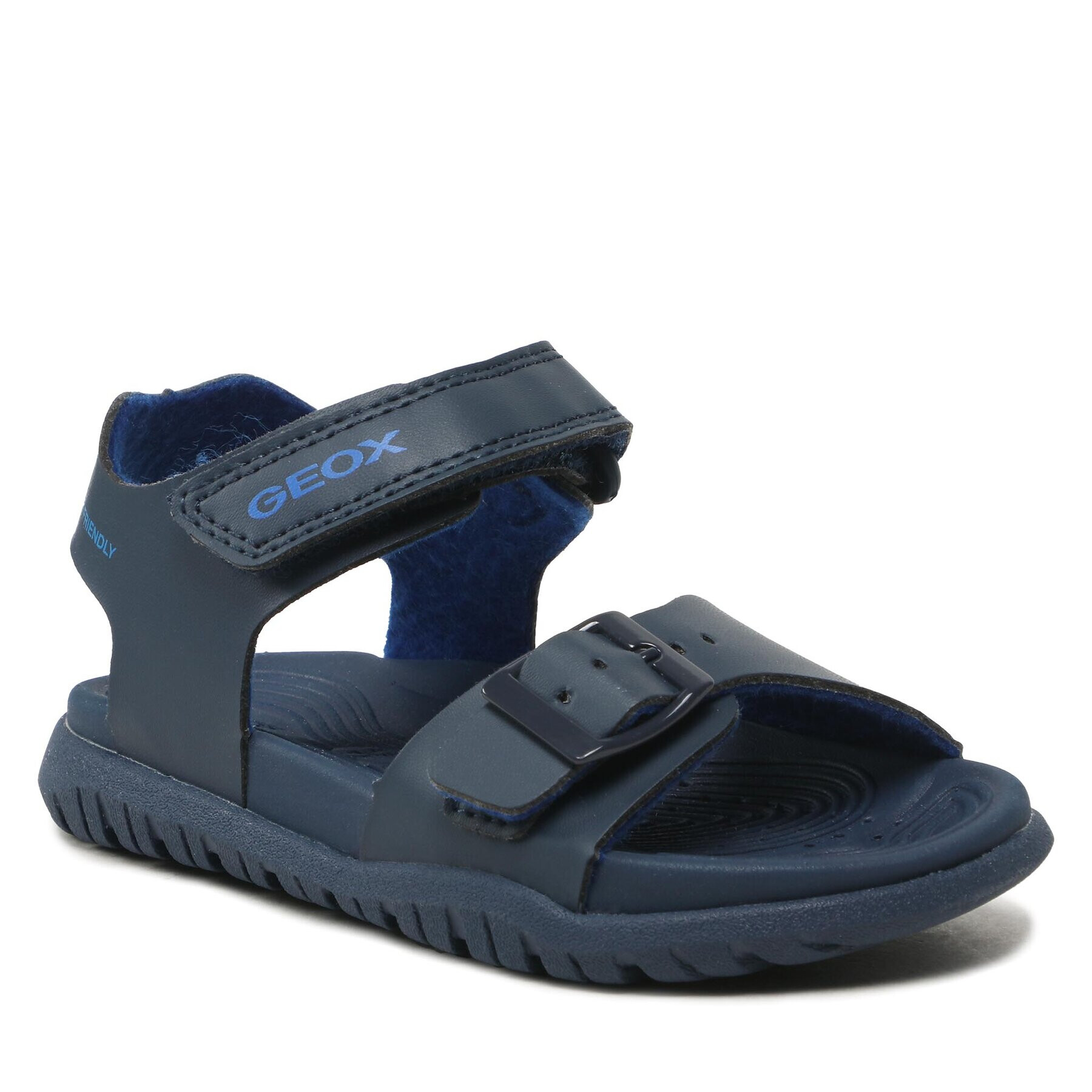 Geox Sandály J Sandal Fusbetto Bo J35HMA000BCC4002 M Tmavomodrá - Pepit.cz