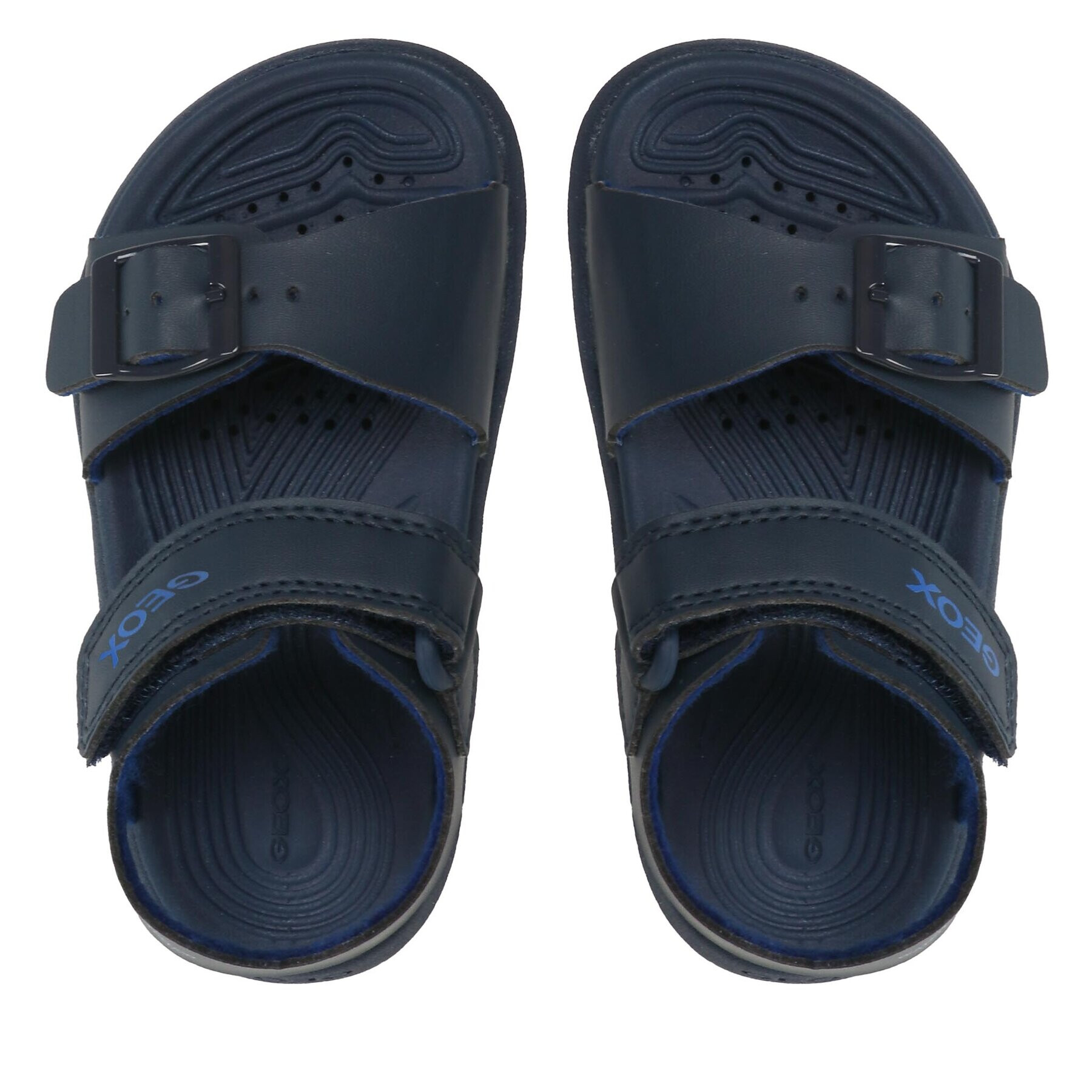 Geox Sandály J Sandal Fusbetto Bo J35HMA000BCC4002 M Tmavomodrá - Pepit.cz