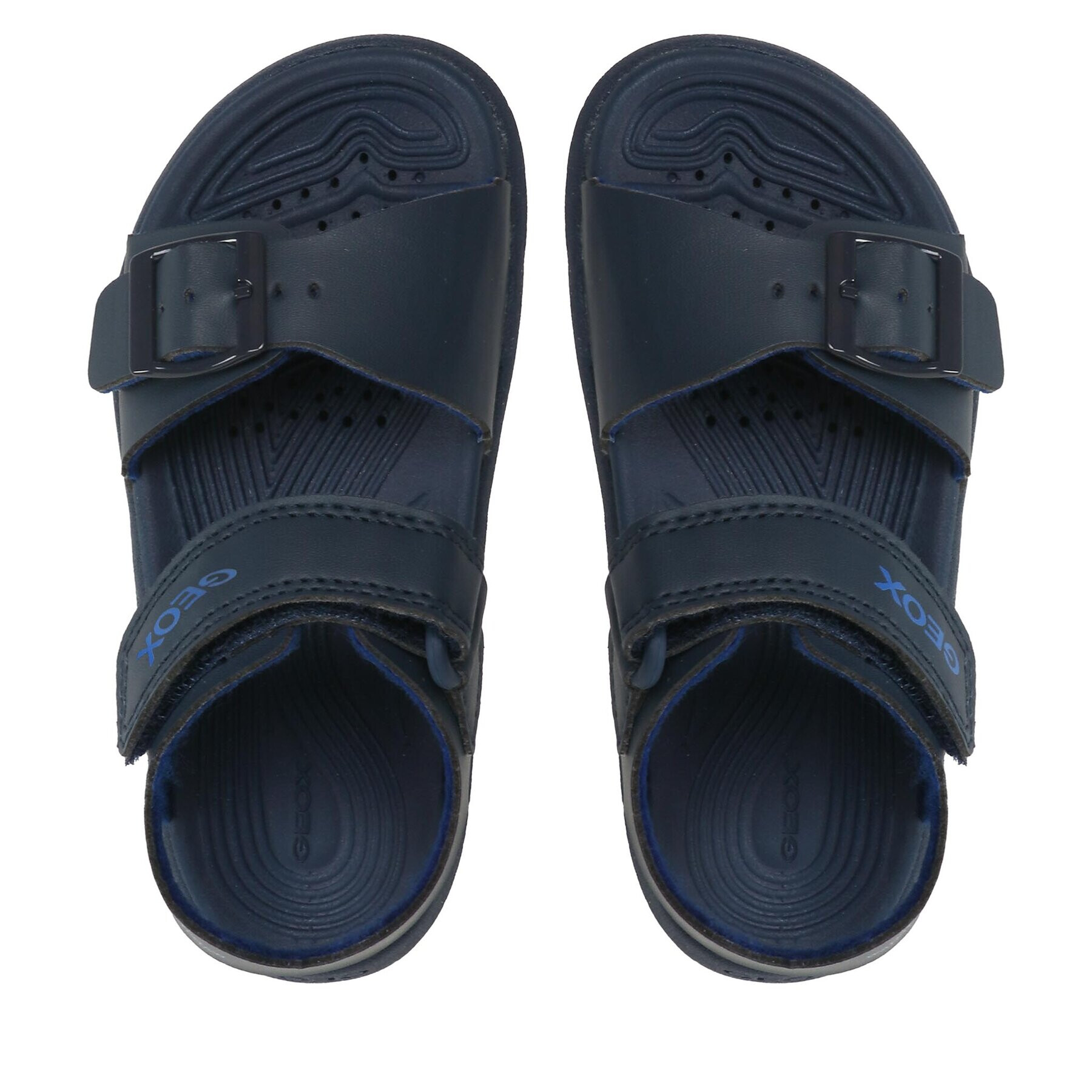 Geox Sandály J Sandal Fusbetto Bo J35HMA000BCC4002 S Tmavomodrá - Pepit.cz