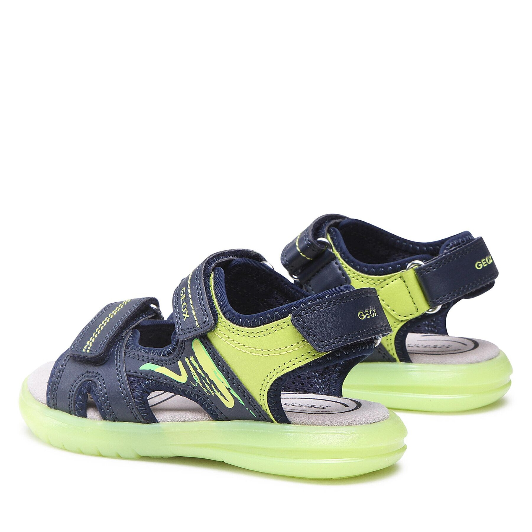 Geox Sandály J Sandal Maratea Boy J15DRD014BCCF43S S Tmavomodrá - Pepit.cz