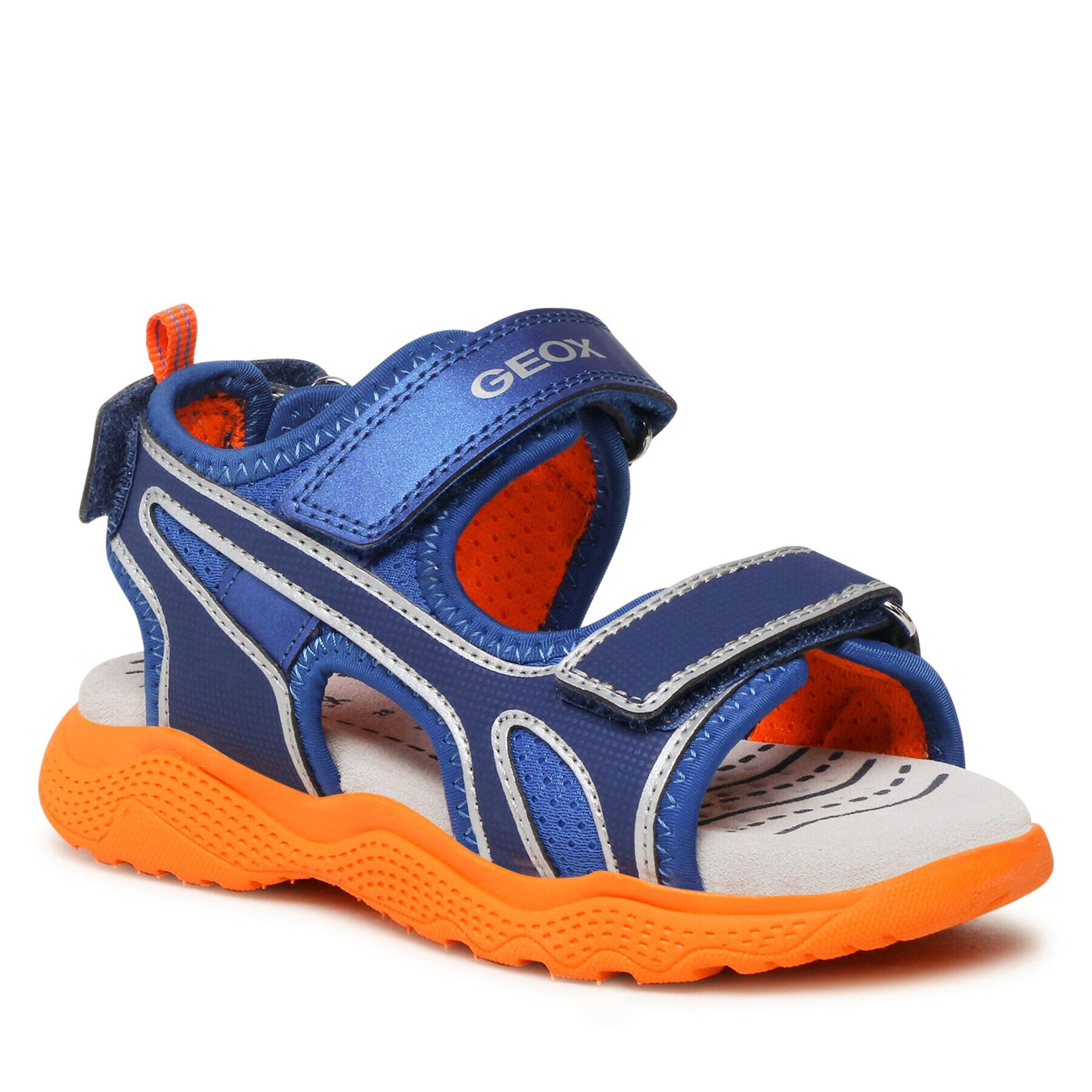 Geox Sandály J Sandal Splush Boy J35GPA014CEC0685 S Tmavomodrá - Pepit.cz