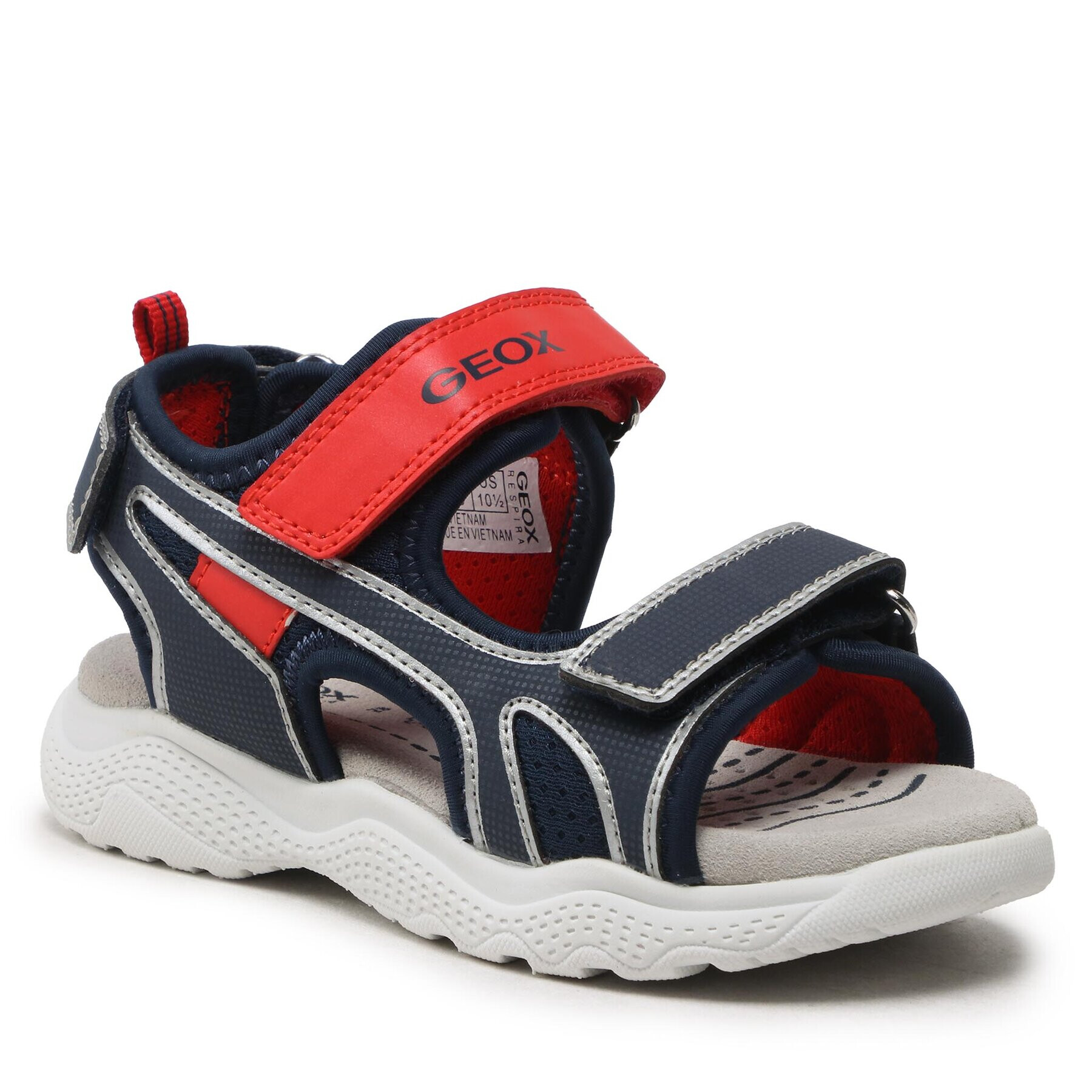 Geox Sandály J Sandal Splush Boy J35GPA014CEC0735 S Tmavomodrá - Pepit.cz