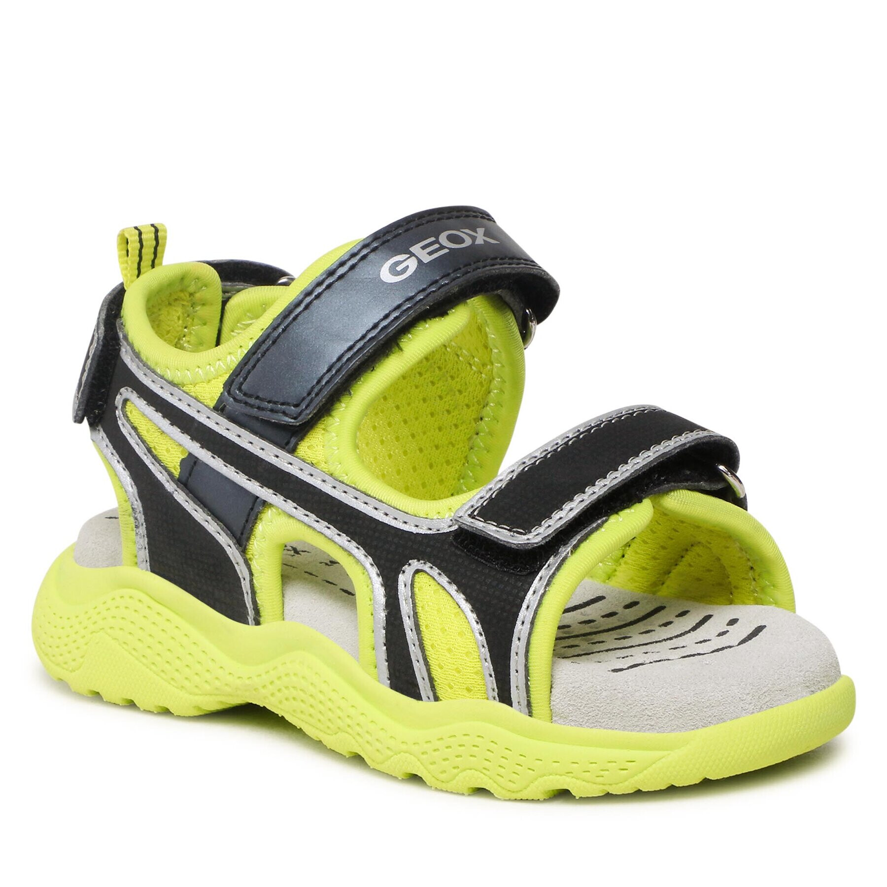 Geox Sandály J Sandal Splush Boy J35GPA014CEC3707 M Žlutá - Pepit.cz