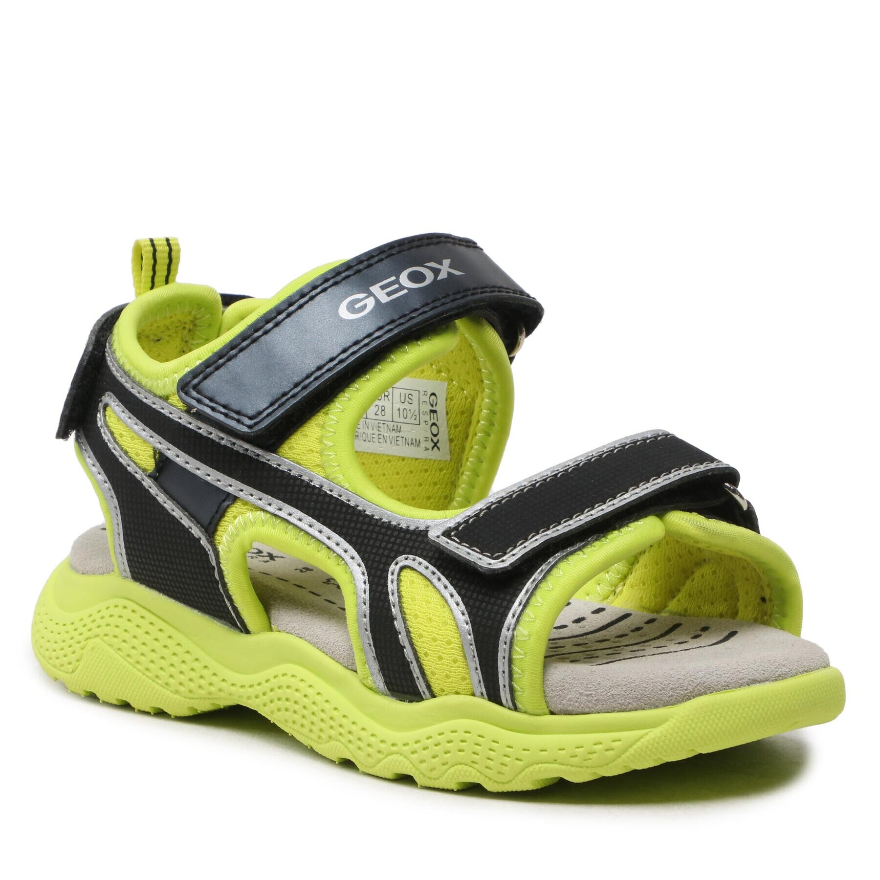 Geox Sandály J Sandal Splush Boy J35GPA014CEC3707 S Žlutá - Pepit.cz