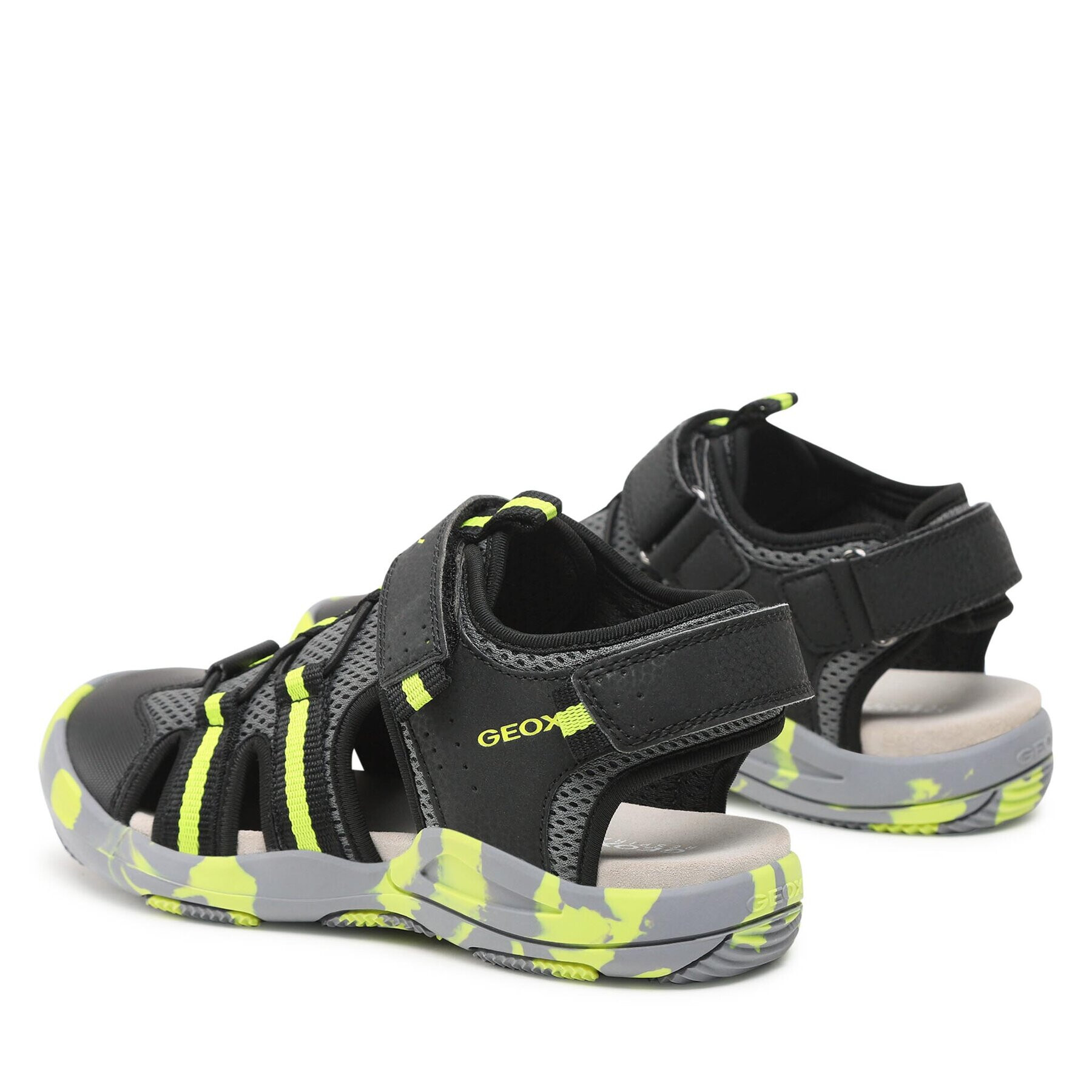 Geox Sandály Jr Sandal Kyle J15E1A014CEC0802 D Černá - Pepit.cz