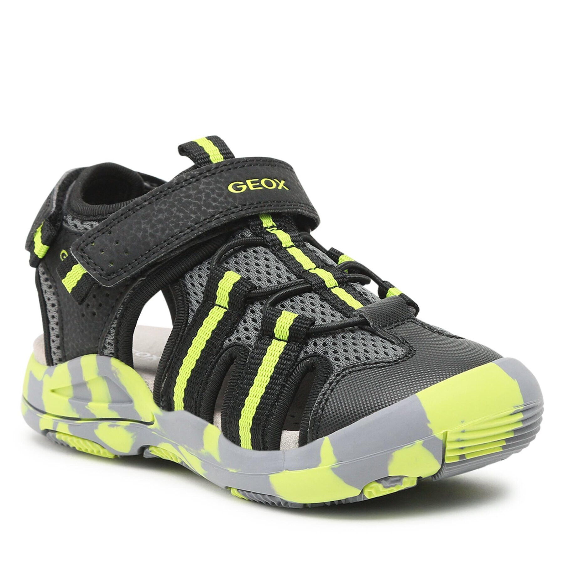 Geox Sandály Jr Sandal Kyle J15E1A014CEC0802 S Černá - Pepit.cz