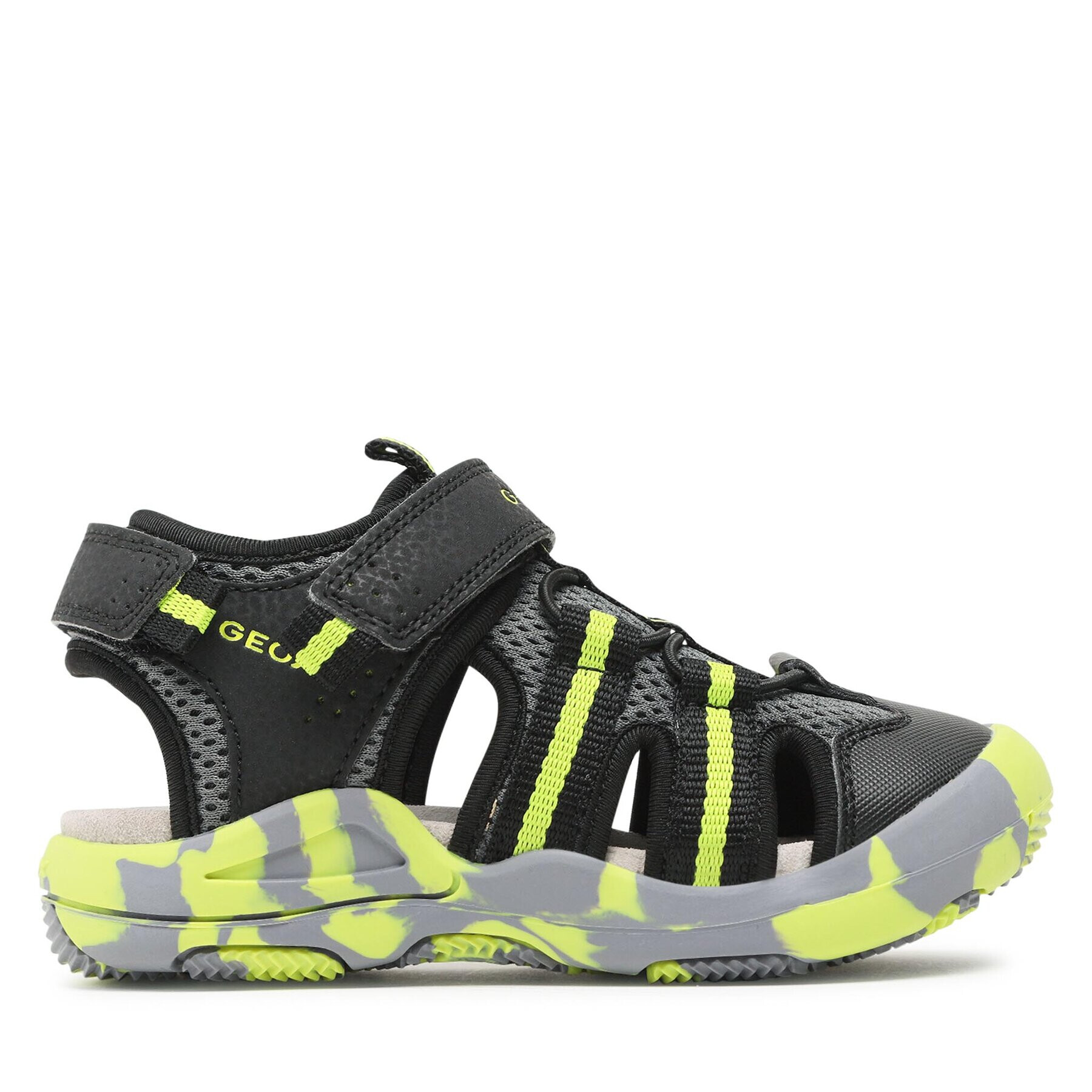 Geox Sandály Jr Sandal Kyle J15E1A014CEC0802 S Černá - Pepit.cz