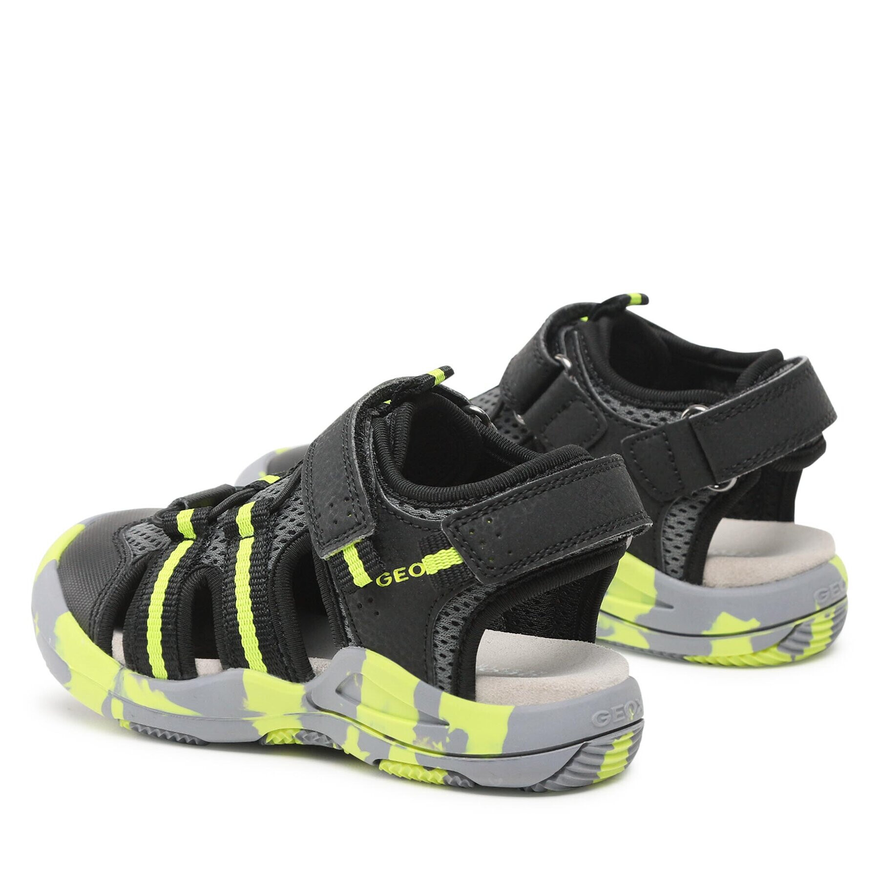 Geox Sandály Jr Sandal Kyle J15E1A014CEC0802 S Černá - Pepit.cz