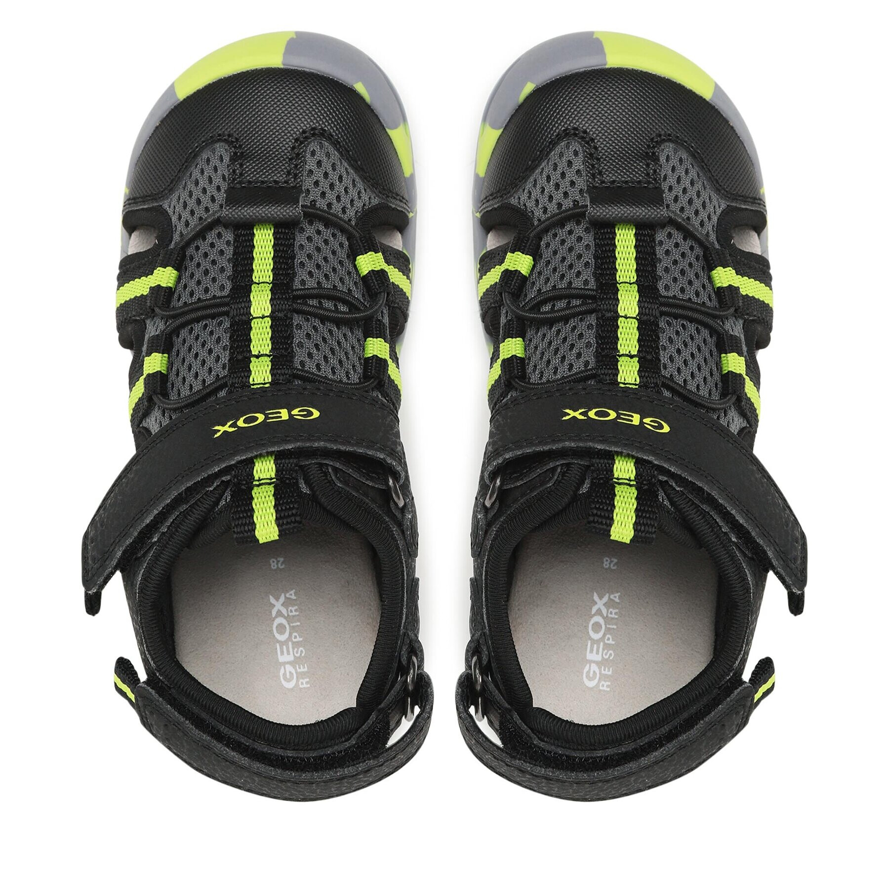 Geox Sandály Jr Sandal Kyle J15E1A014CEC0802 S Černá - Pepit.cz