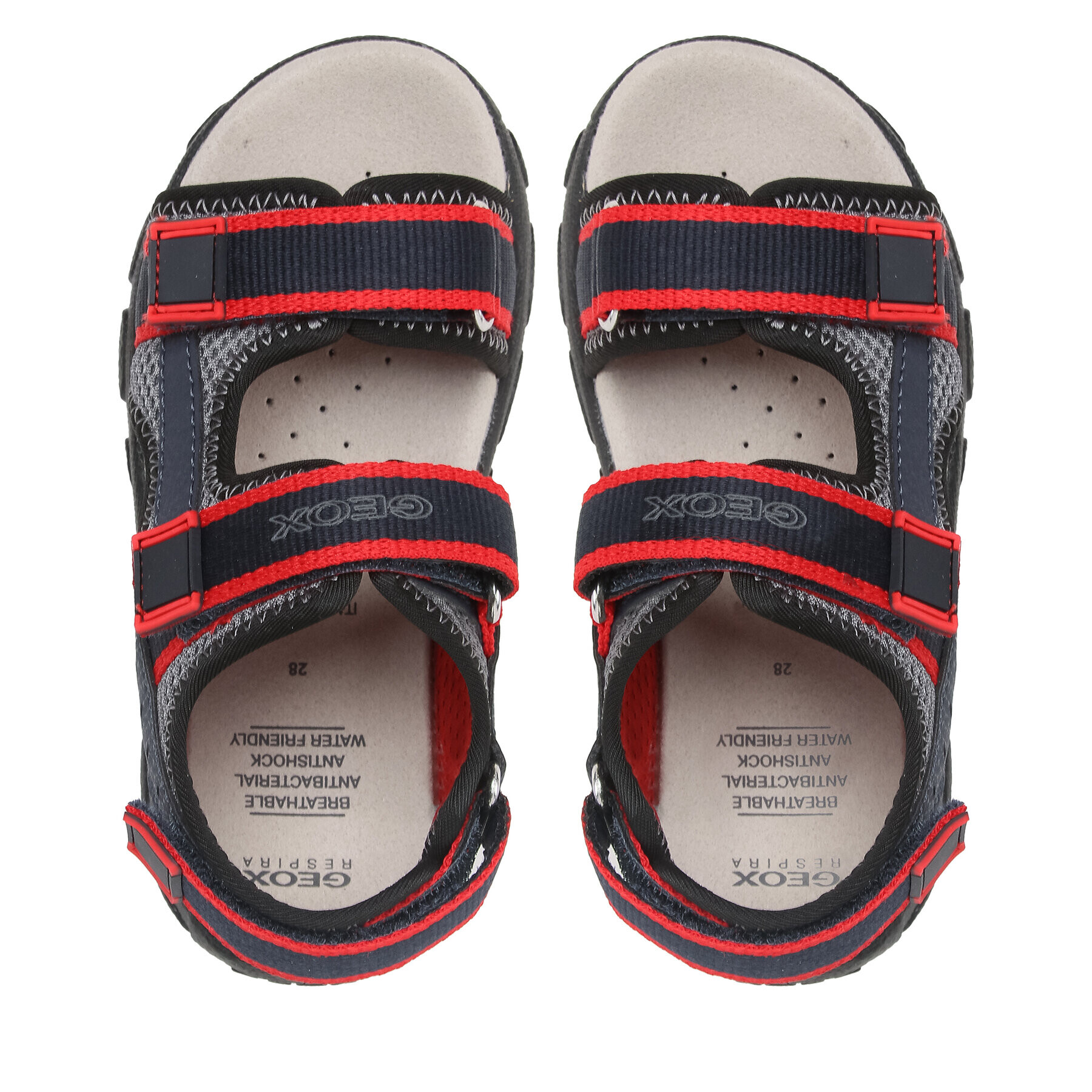 Geox Sandály Jr Sandal Strada J1524A014CEC0735 S Tmavomodrá - Pepit.cz