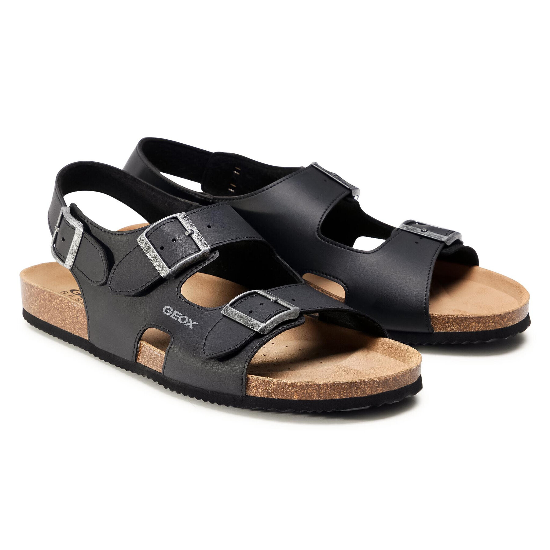 Geox Sandály U Sandal Ghita B U029VB 000BC C9999 Černá - Pepit.cz