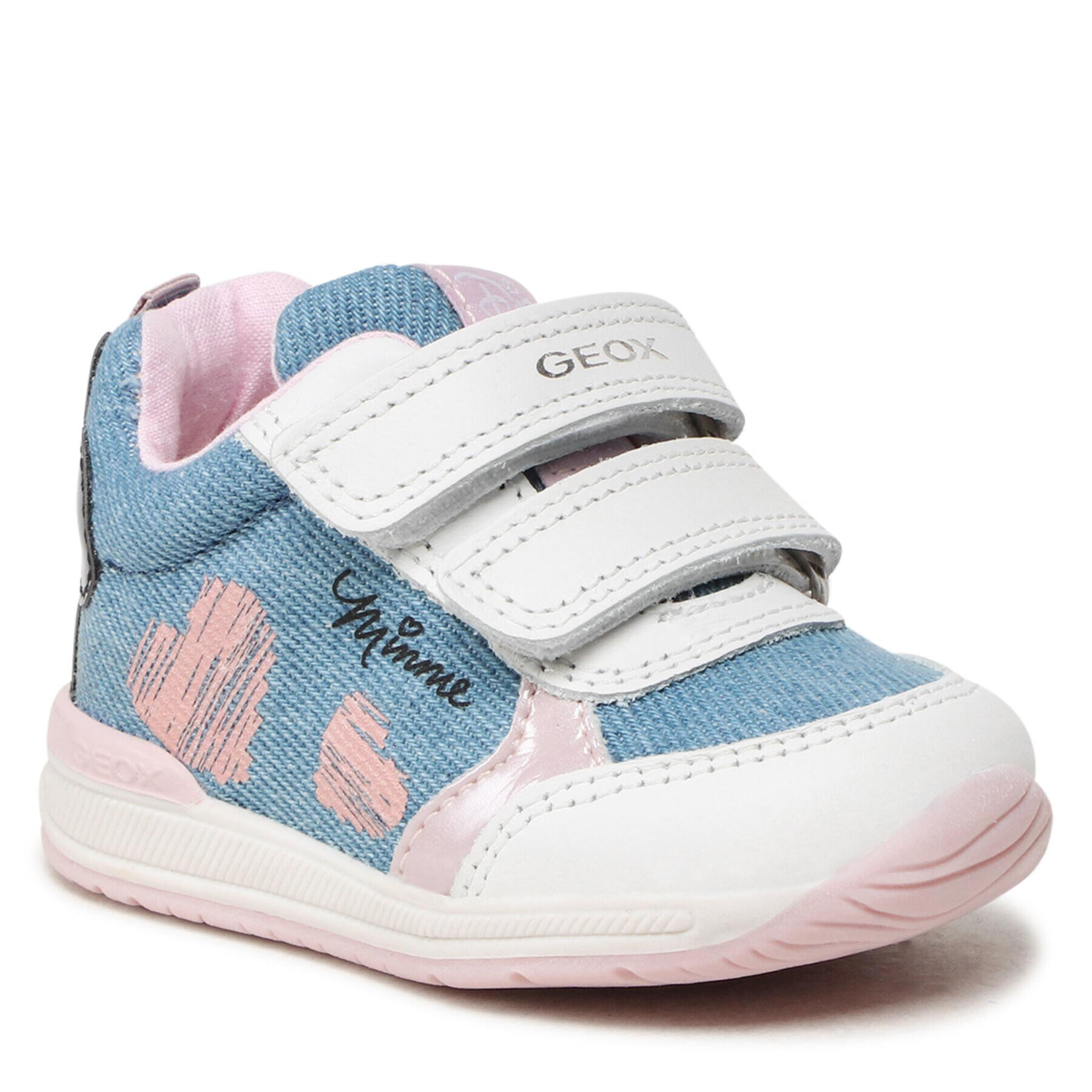 Geox Sneakersy B Rishon G.B B250LB 01385 C4242 Modrá - Pepit.cz