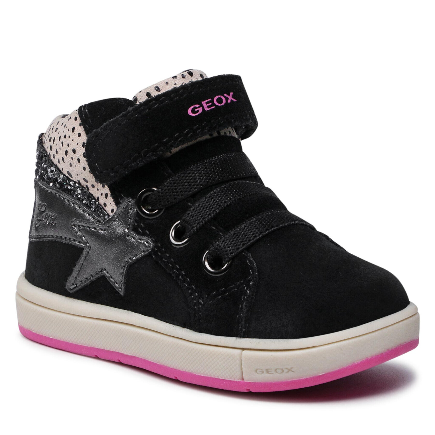 Geox Sneakersy B Trottola G. C B164AC 022NF C0922 M Černá - Pepit.cz