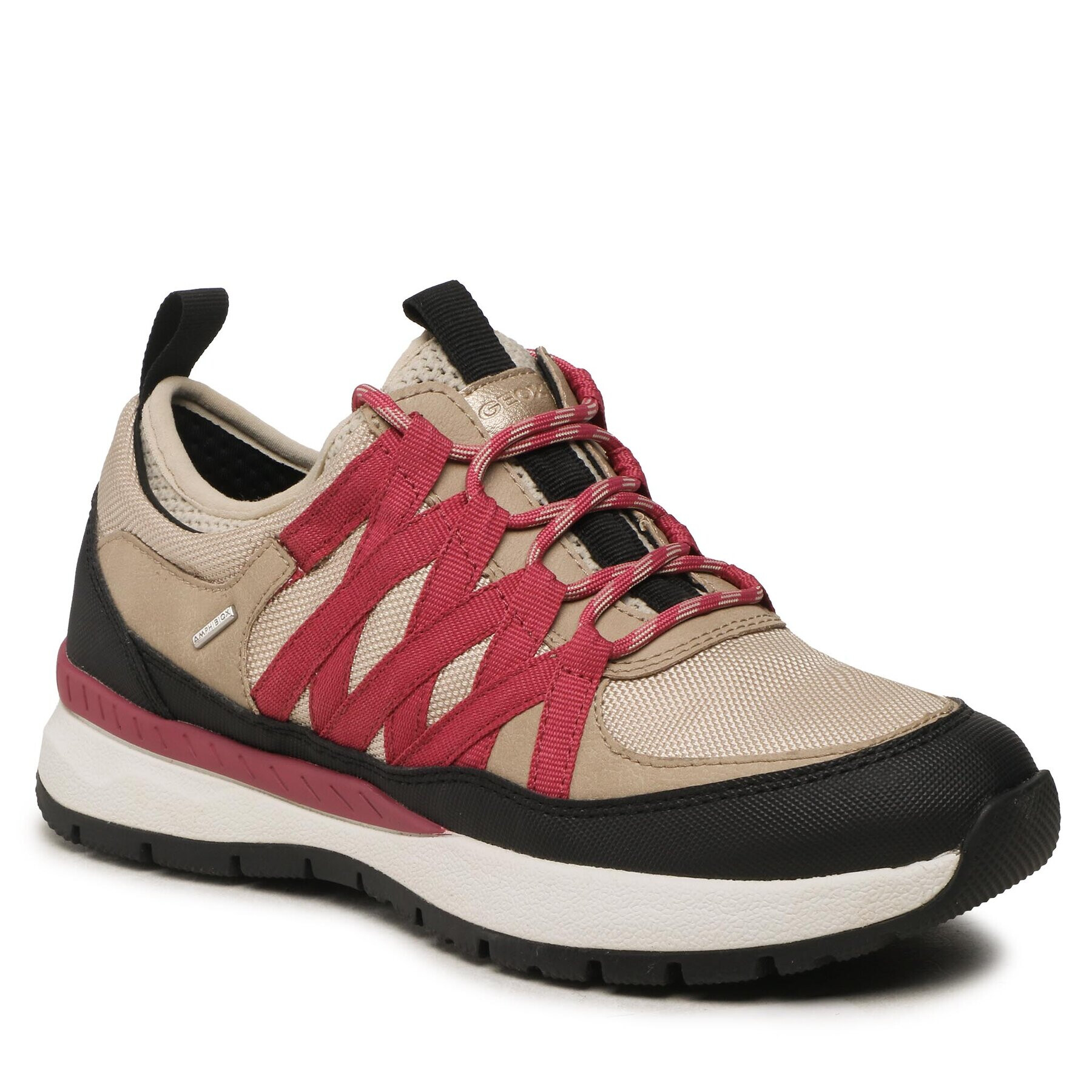 Geox Sneakersy D Braies B Abx D35BEA0FU04C6182 Béžová - Pepit.cz