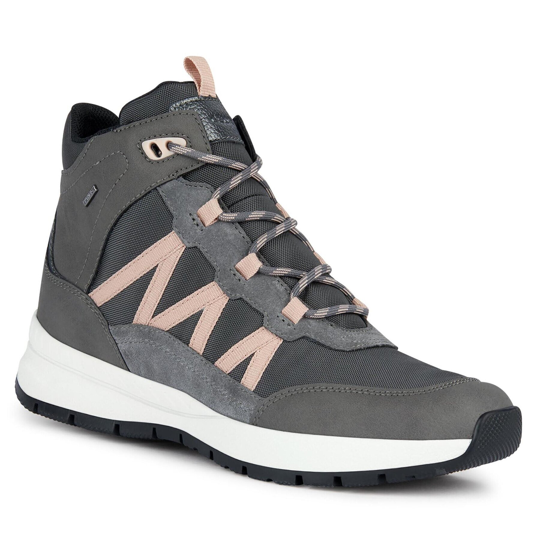 Geox Sneakersy D Braies B Abx D36BEA 011EK C9004 Šedá - Pepit.cz