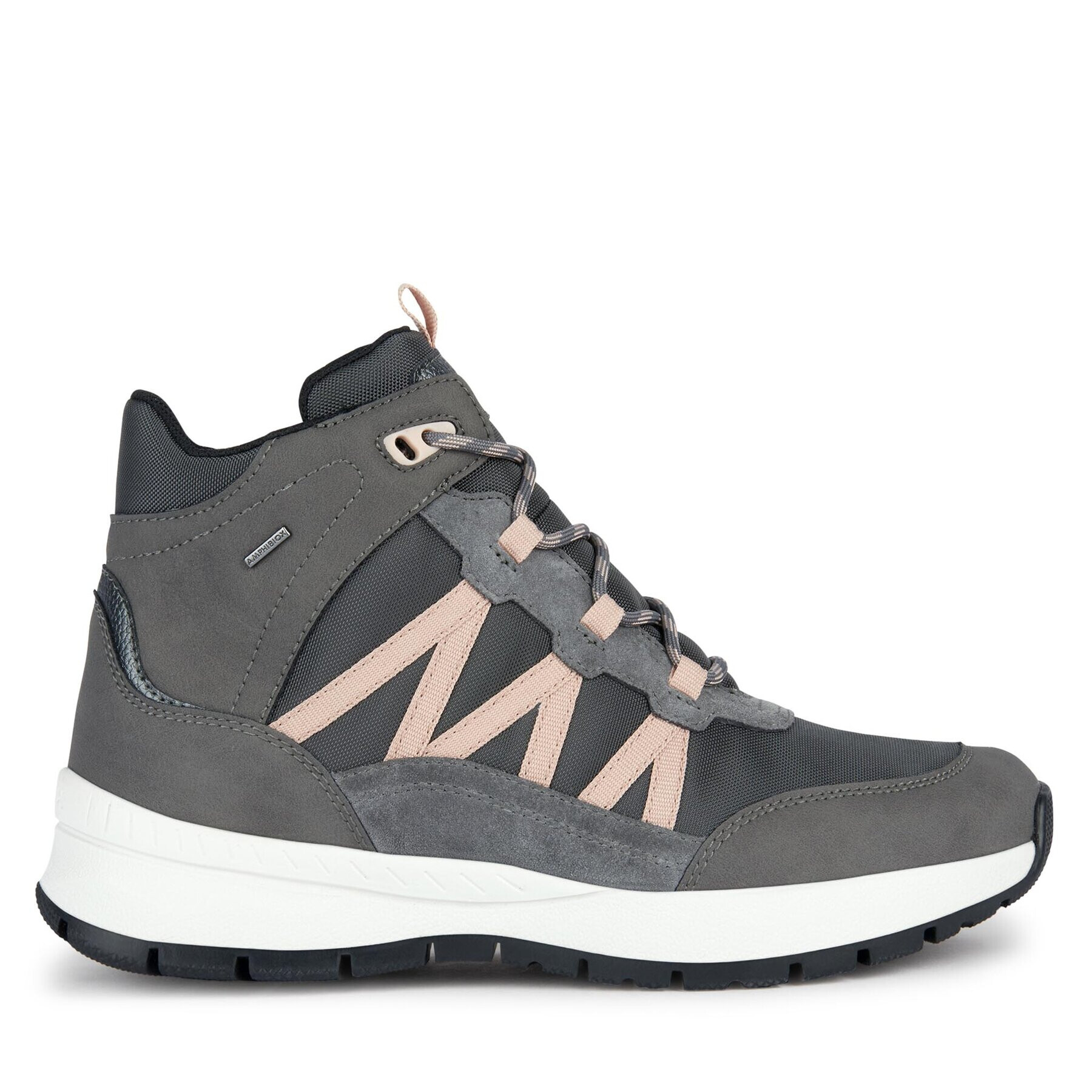 Geox Sneakersy D Braies B Abx D36BEA 011EK C9004 Šedá - Pepit.cz