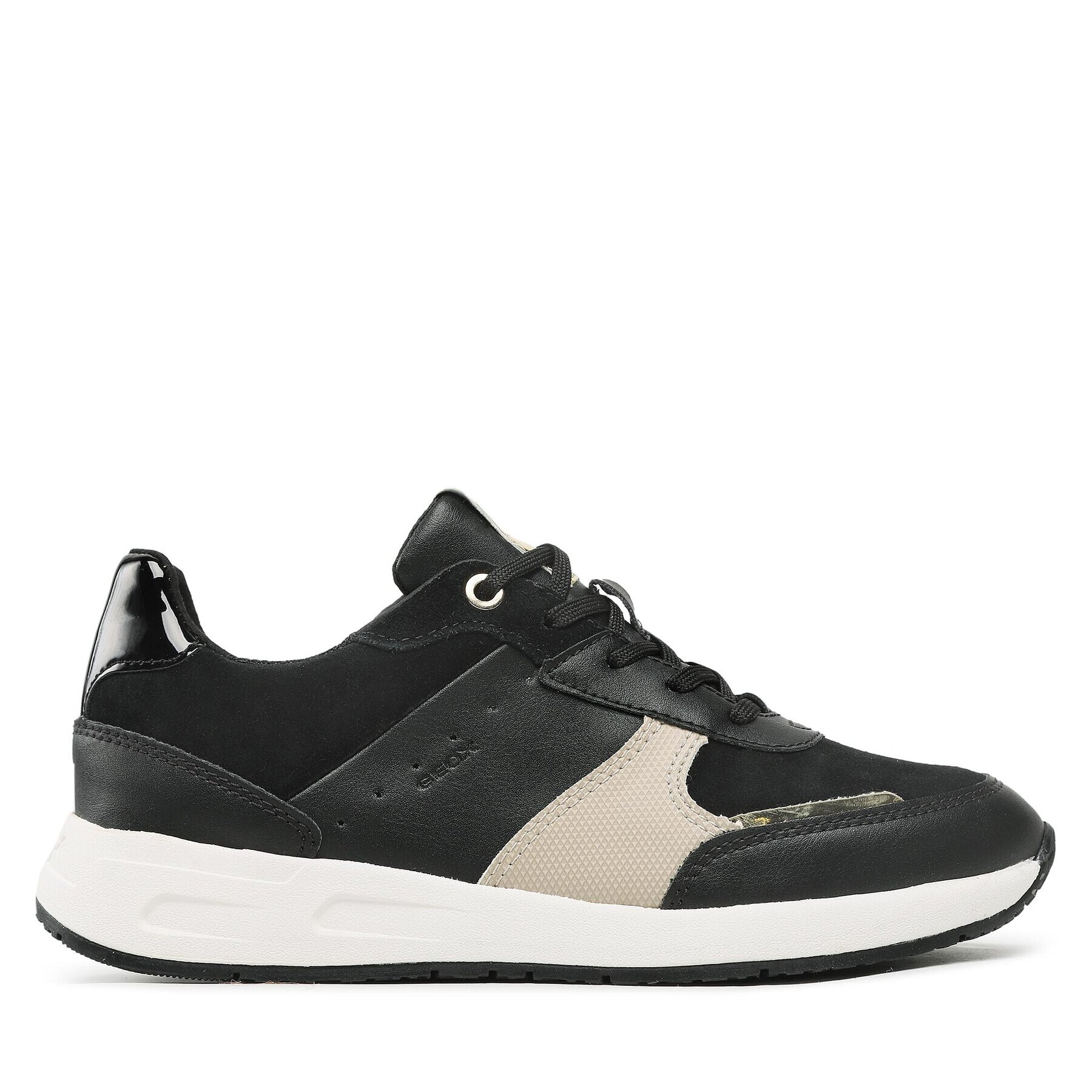 Geox Sneakersy D Bulmya A D25NQA 022BC C9997 Černá - Pepit.cz