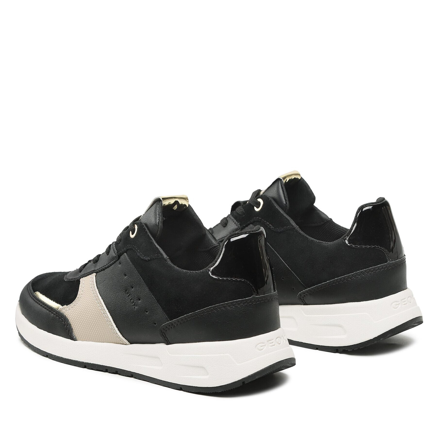 Geox Sneakersy D Bulmya A D25NQA 022BC C9997 Černá - Pepit.cz