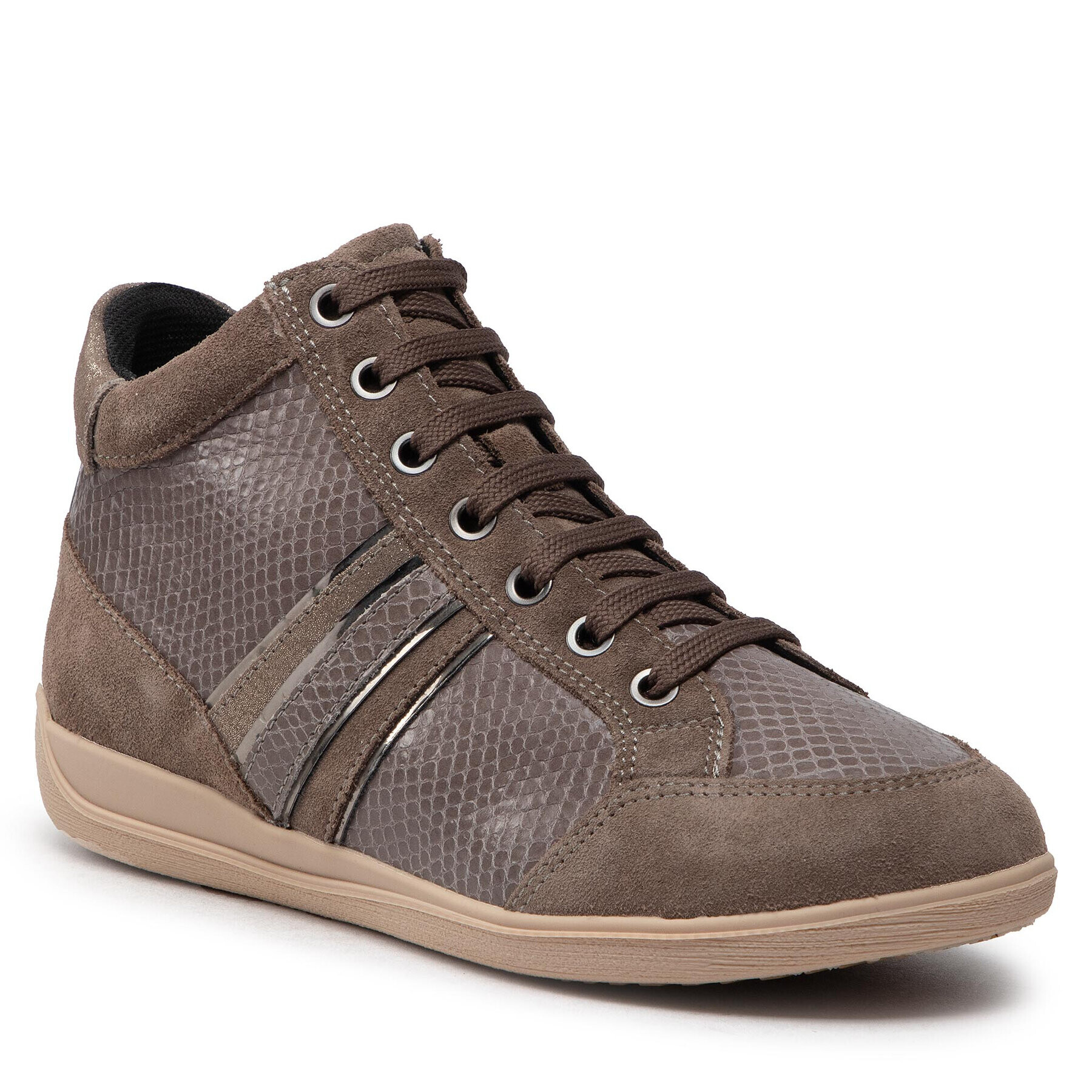 Geox Sneakersy D Myria B D2668B 04122 C6226 Šedá - Pepit.cz