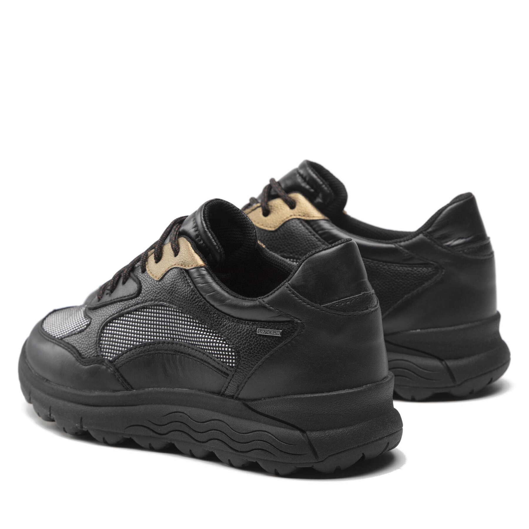 Geox Sneakersy D Spherica 4X4 B Abx B D2626B 08511 C9999 Černá - Pepit.cz