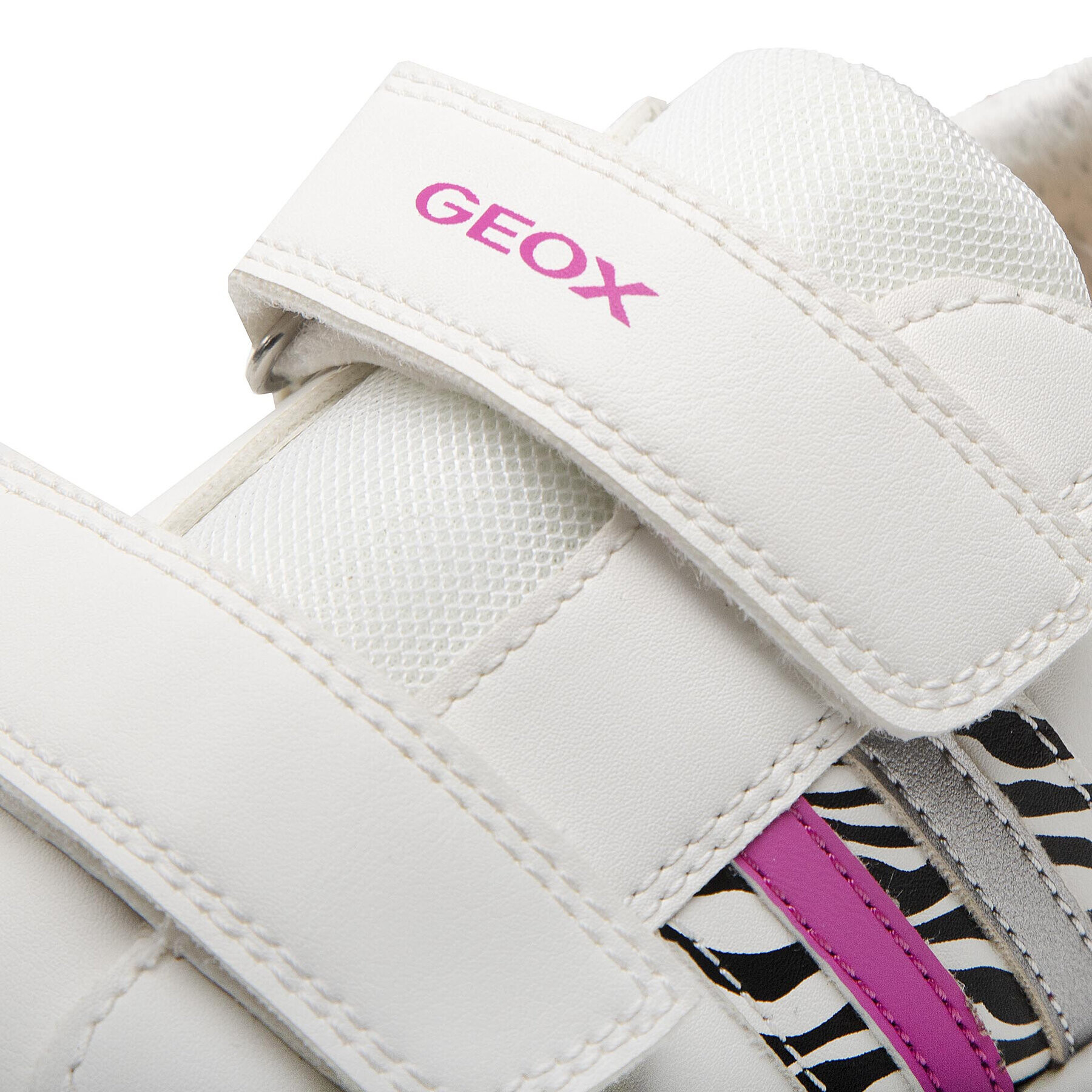 Geox Sneakersy J Djrock G. A J264MA 000BC C1000 D Bílá - Pepit.cz