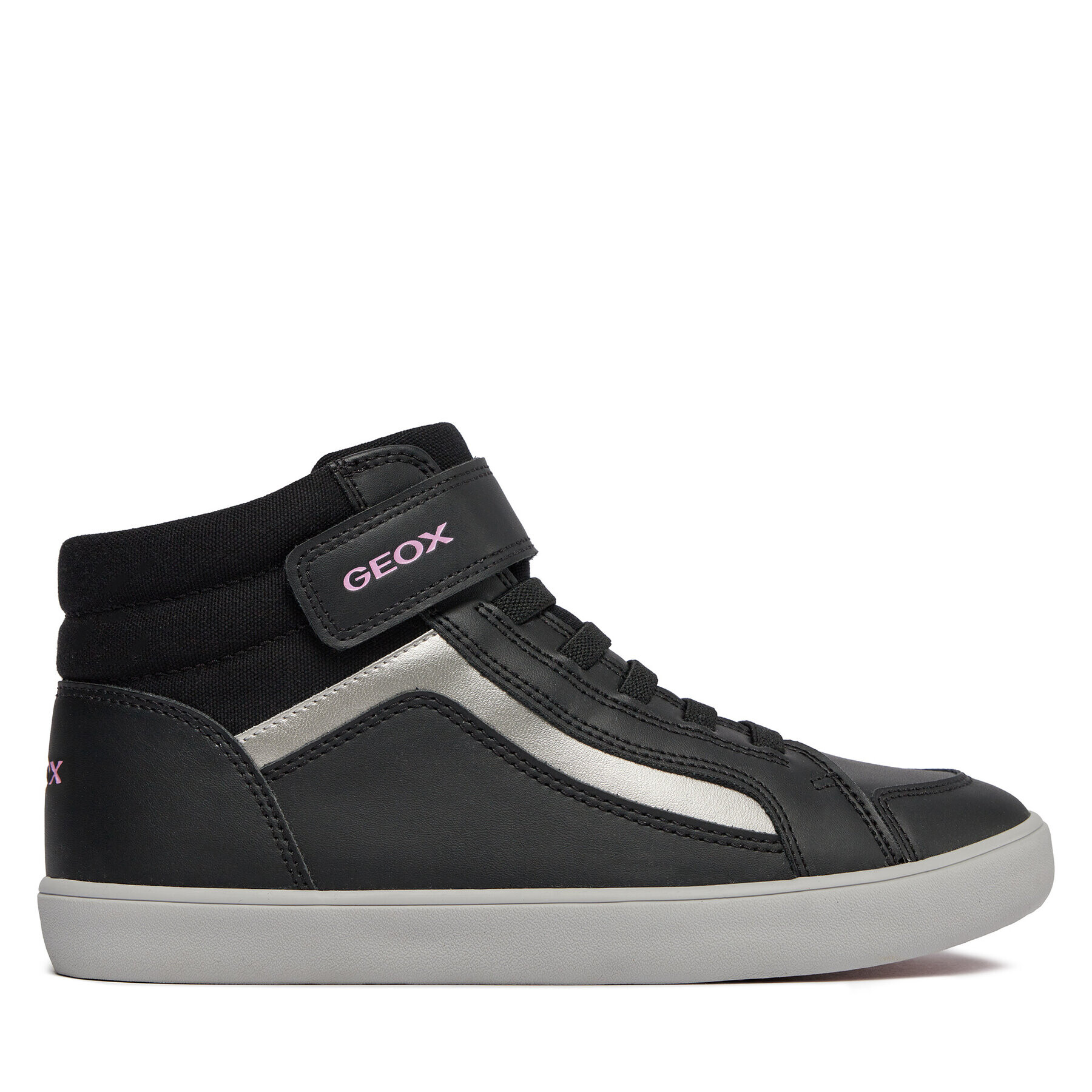 Geox Sneakersy J Gisli Girl J364NC 05410 C9999 S Černá - Pepit.cz