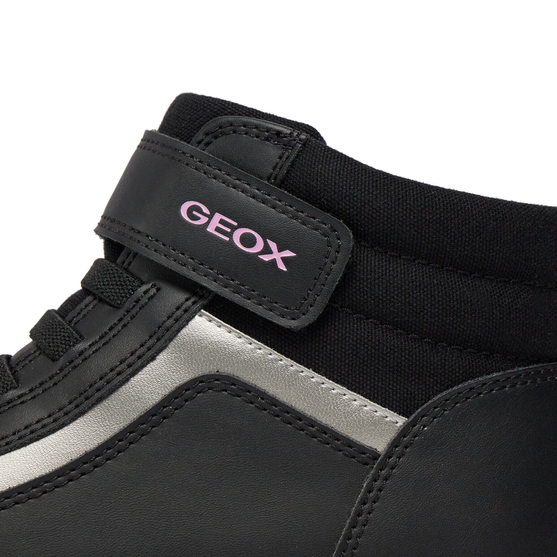 Geox Sneakersy J Gisli Girl J364NC 05410 C9999 S Černá - Pepit.cz