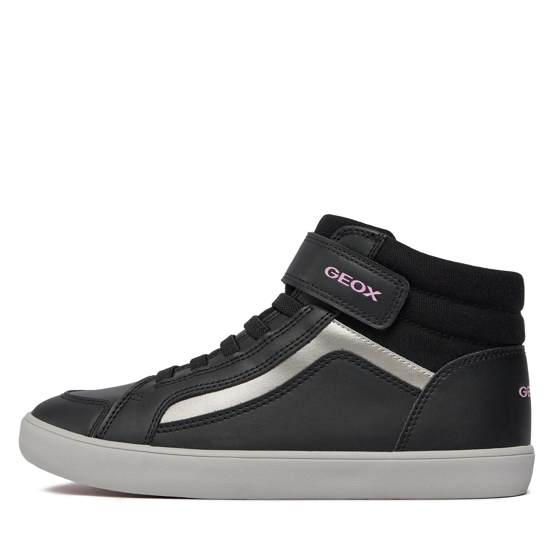 Geox Sneakersy J Gisli Girl J364NC 05410 C9999 S Černá - Pepit.cz