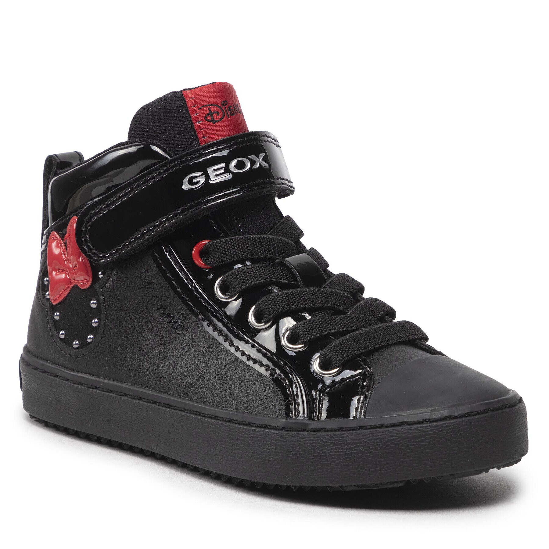 Geox Sneakersy J Kalispera G. B J264GB 05402 C9999 S Černá - Pepit.cz