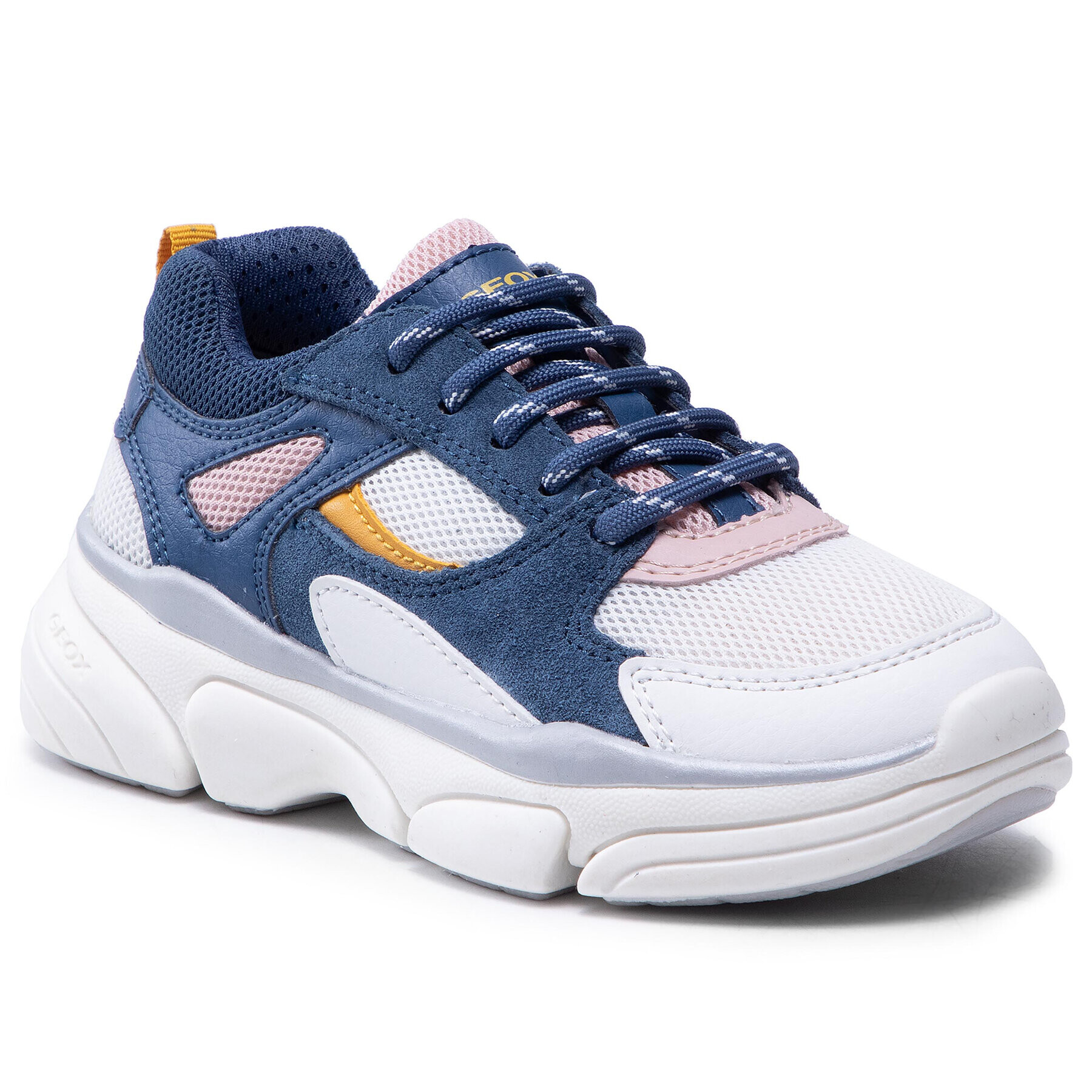 Geox Sneakersy J Lunare G. D J02BGD 01422 C4242 S Tmavomodrá - Pepit.cz