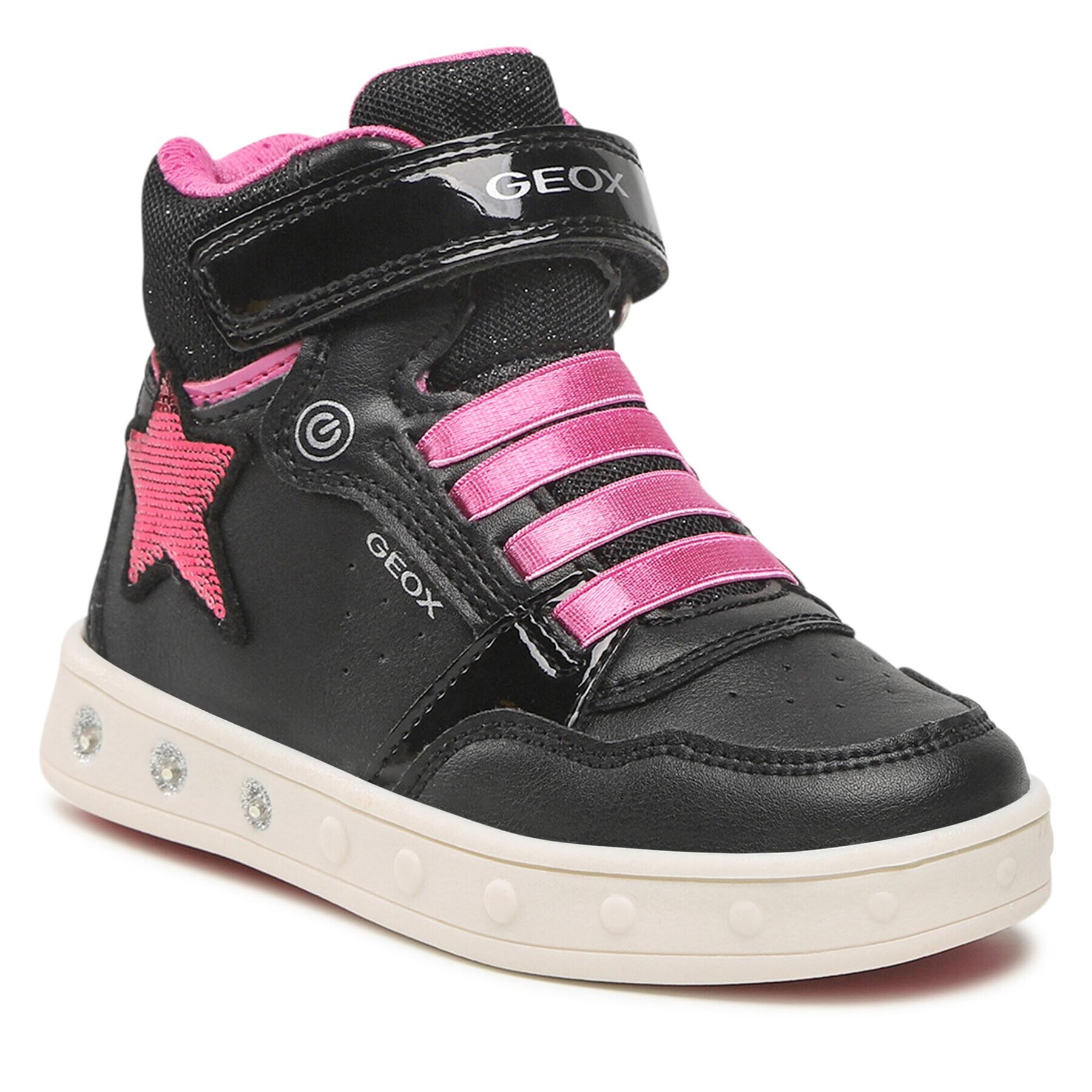 Geox Sneakersy J Skylin G. A J268WA 05402 C0922 M Černá - Pepit.cz