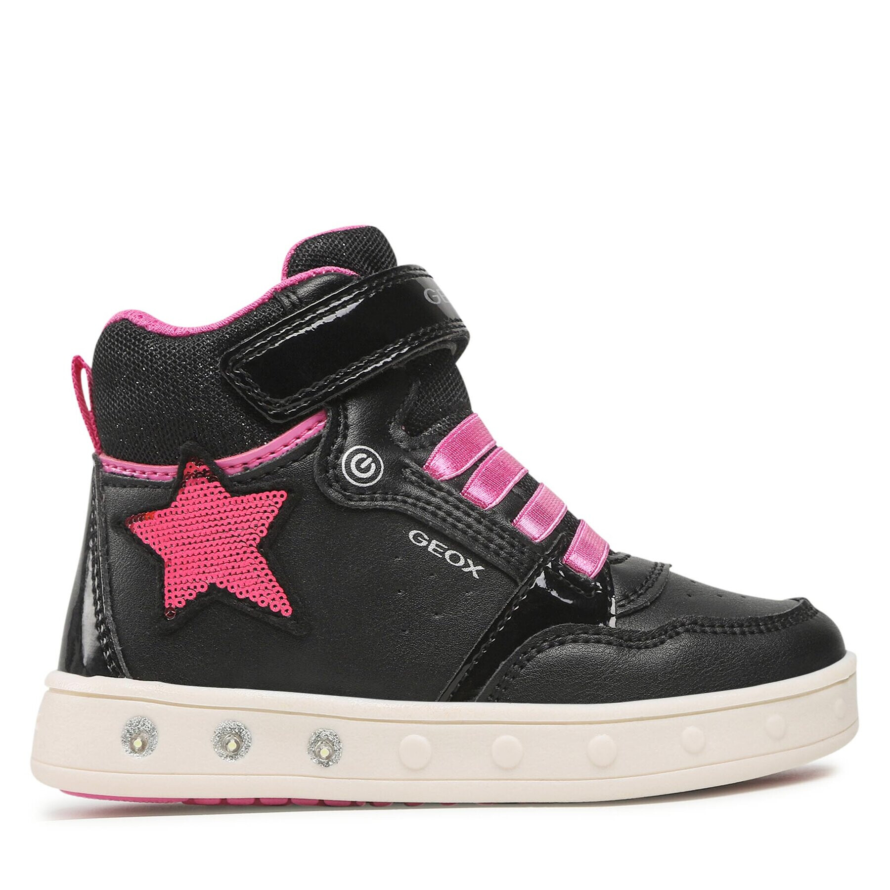 Geox Sneakersy J Skylin G. A J268WA 05402 C0922 M Černá - Pepit.cz