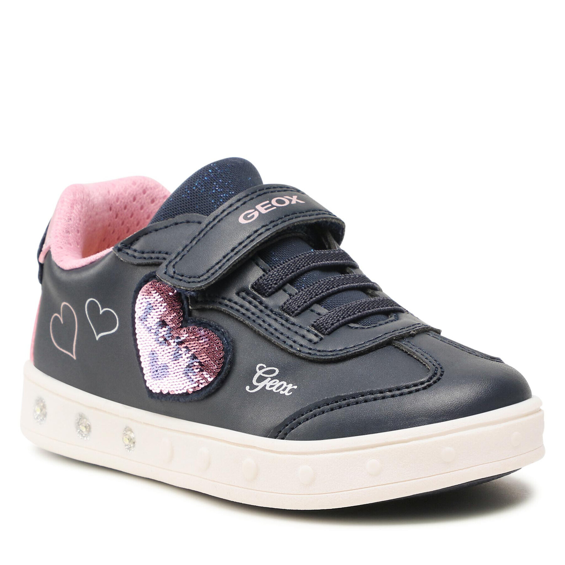 Geox Sneakersy J Skylin G. D J168WD 0BCKN C4002 S Tmavomodrá - Pepit.cz