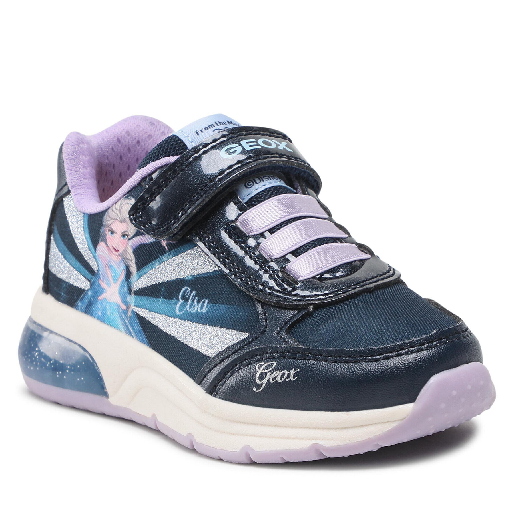 Geox Sneakersy J Spaceclub G. B J258VB 011AJ C4231 M Tmavomodrá - Pepit.cz