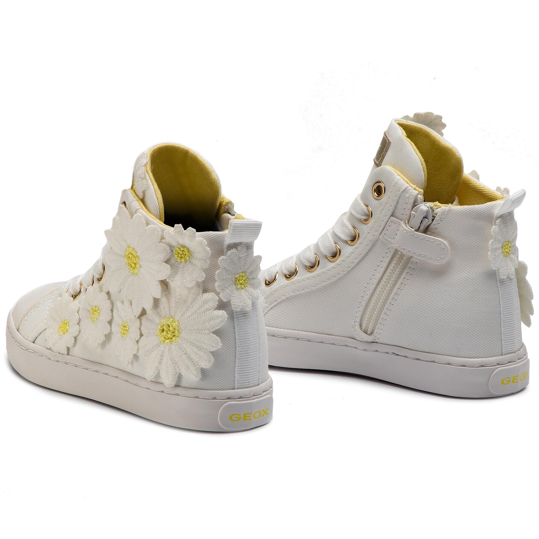 Geox Sneakersy Jr Ciak Girl L J9204L 00011 C1000 S Bílá - Pepit.cz