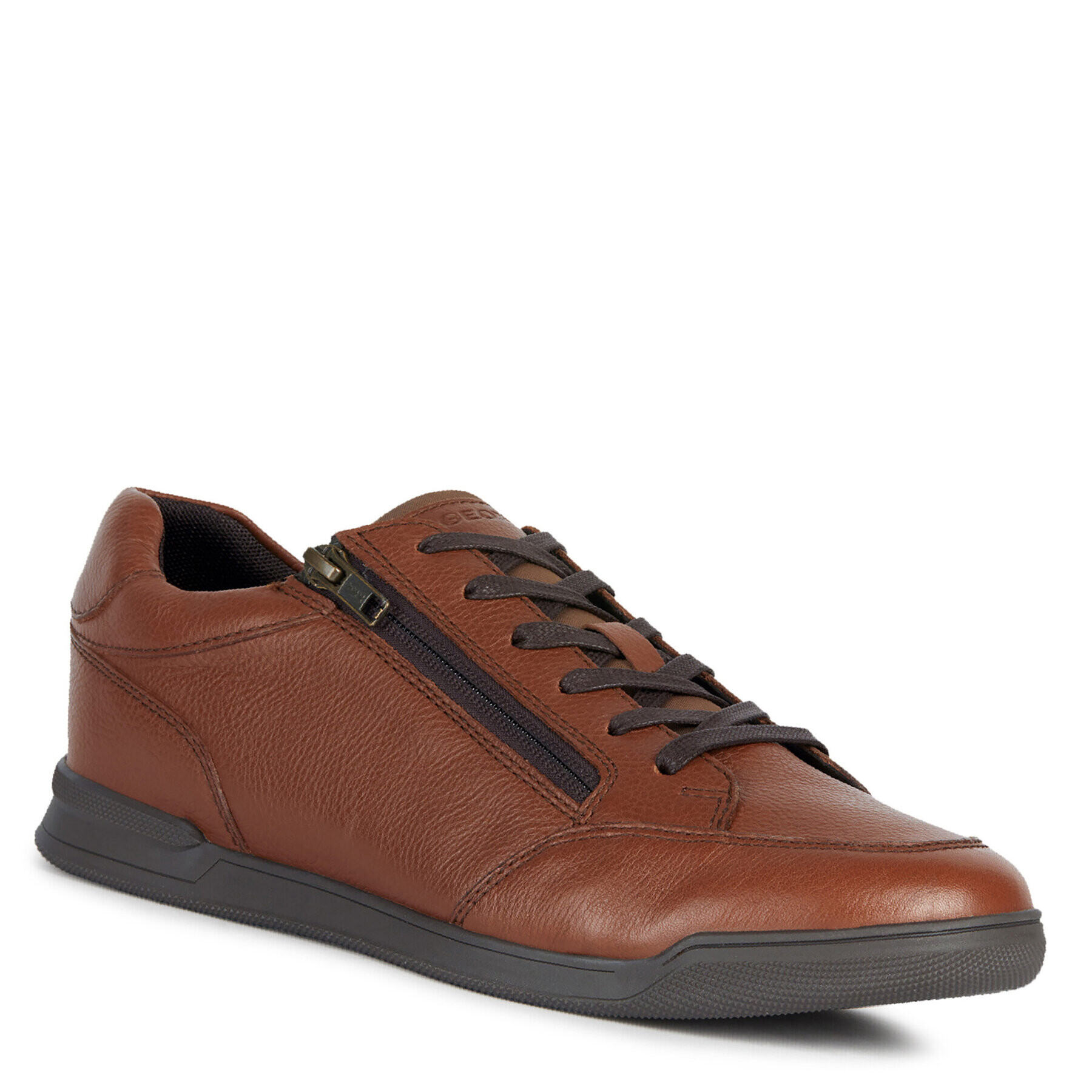 Geox Sneakersy U Cordusio U36FWD 00046 C6002 Hnědá - Pepit.cz