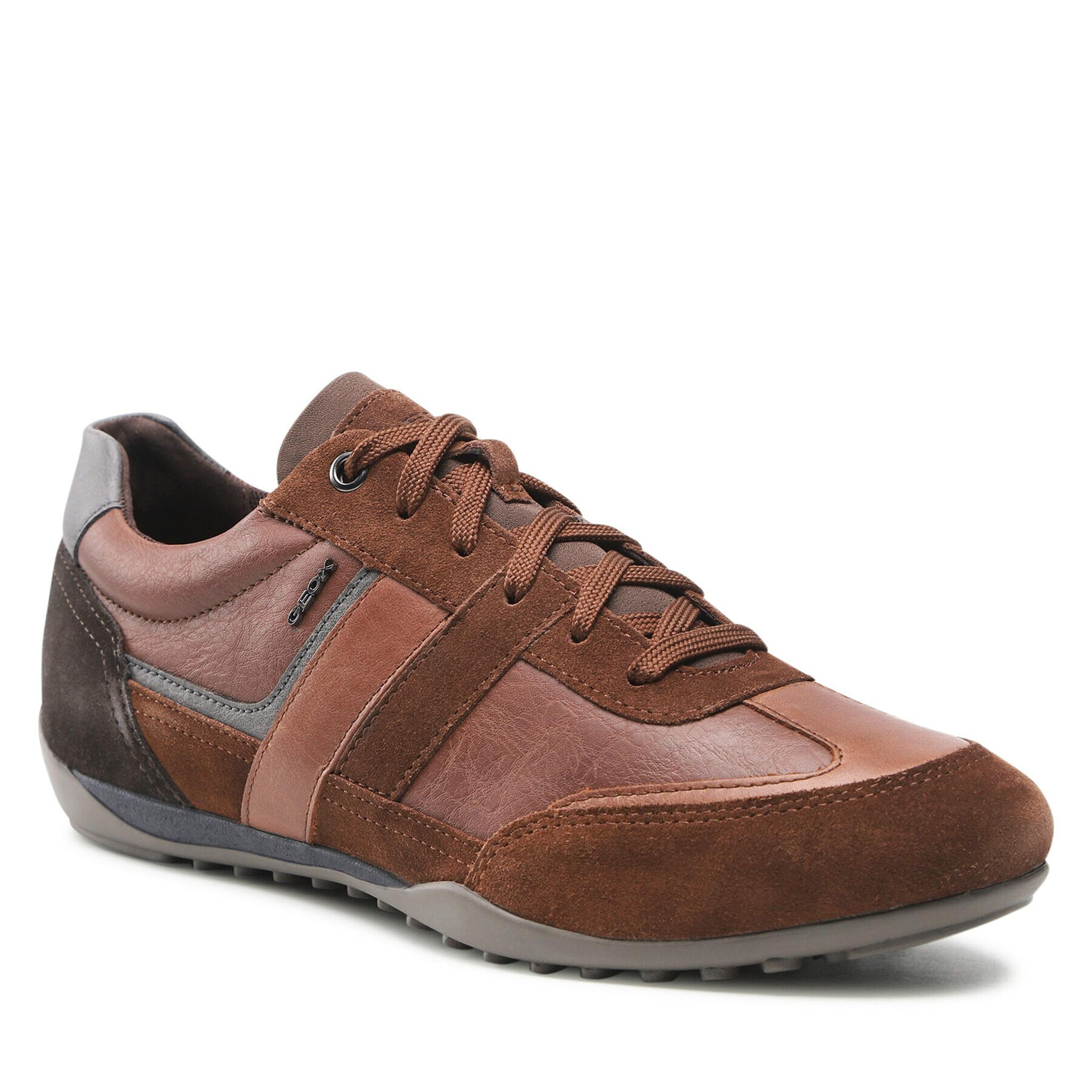 Geox Sneakersy U Wells B U25T5B 022PT C6003 Hnědá - Pepit.cz