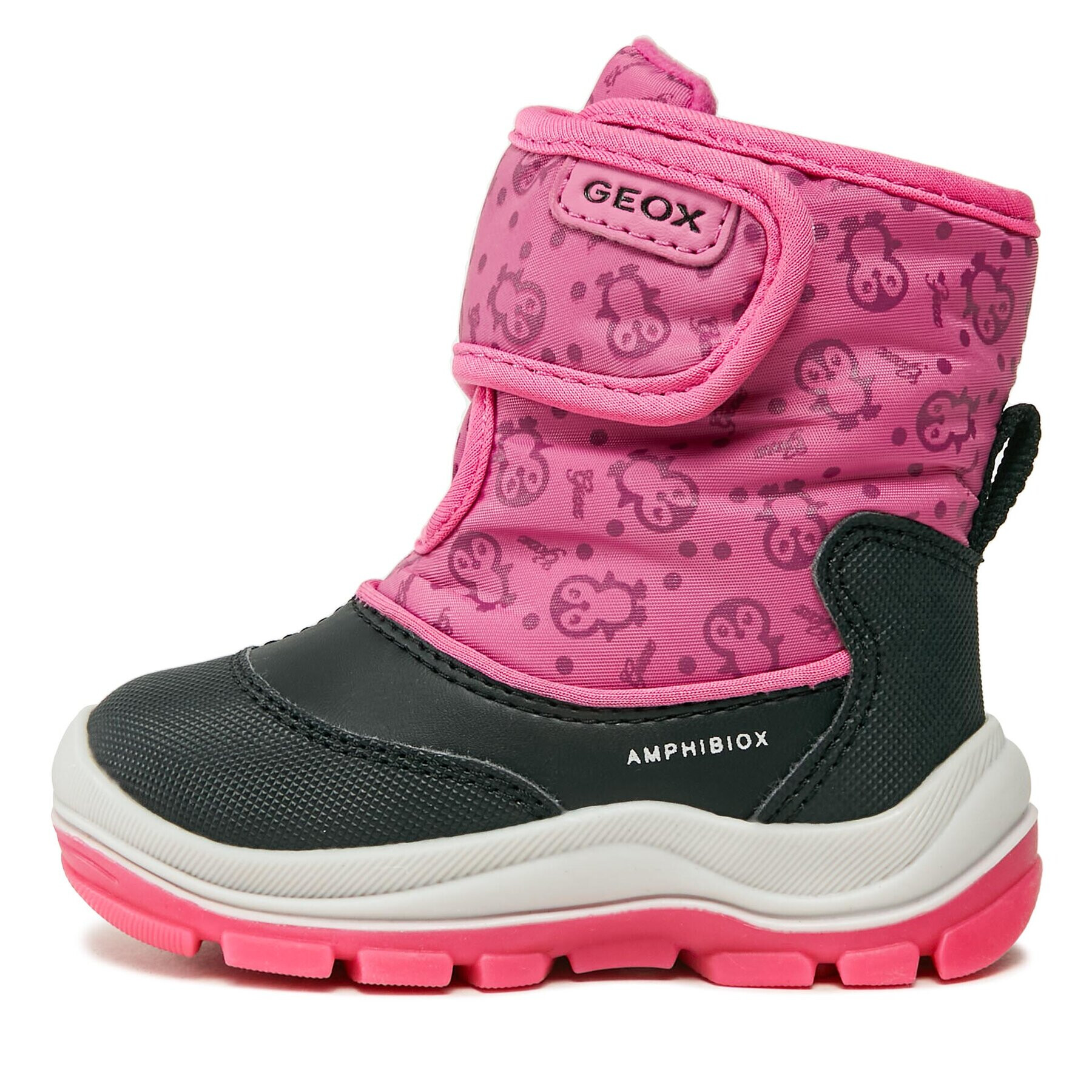 Geox Sněhule B Flanfil Girl B Abx B263WG 0BCMN C0922 M Černá - Pepit.cz