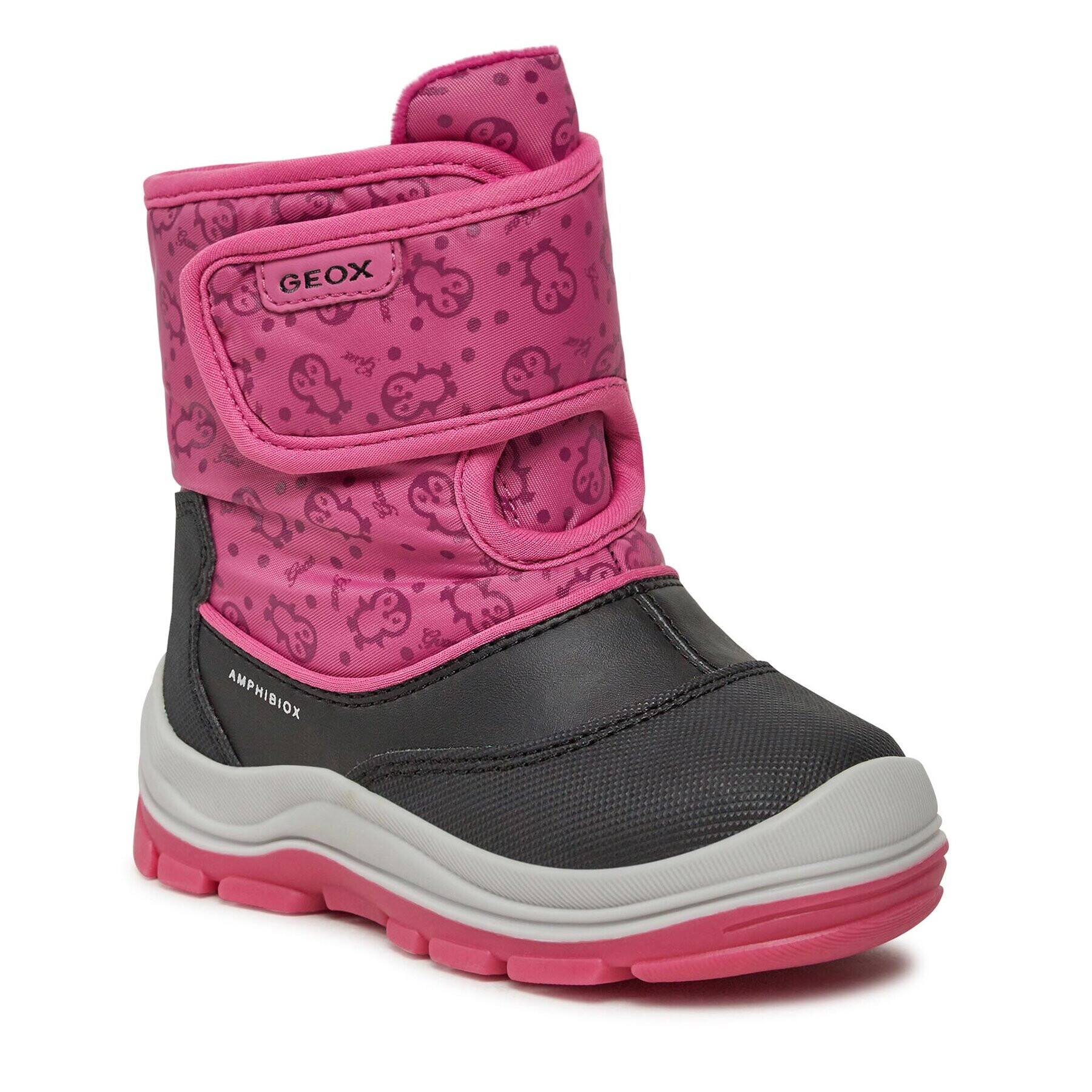 Geox Sněhule B Flanfil Girl B Abx B263WG 0BCMN C0922 S Černá - Pepit.cz