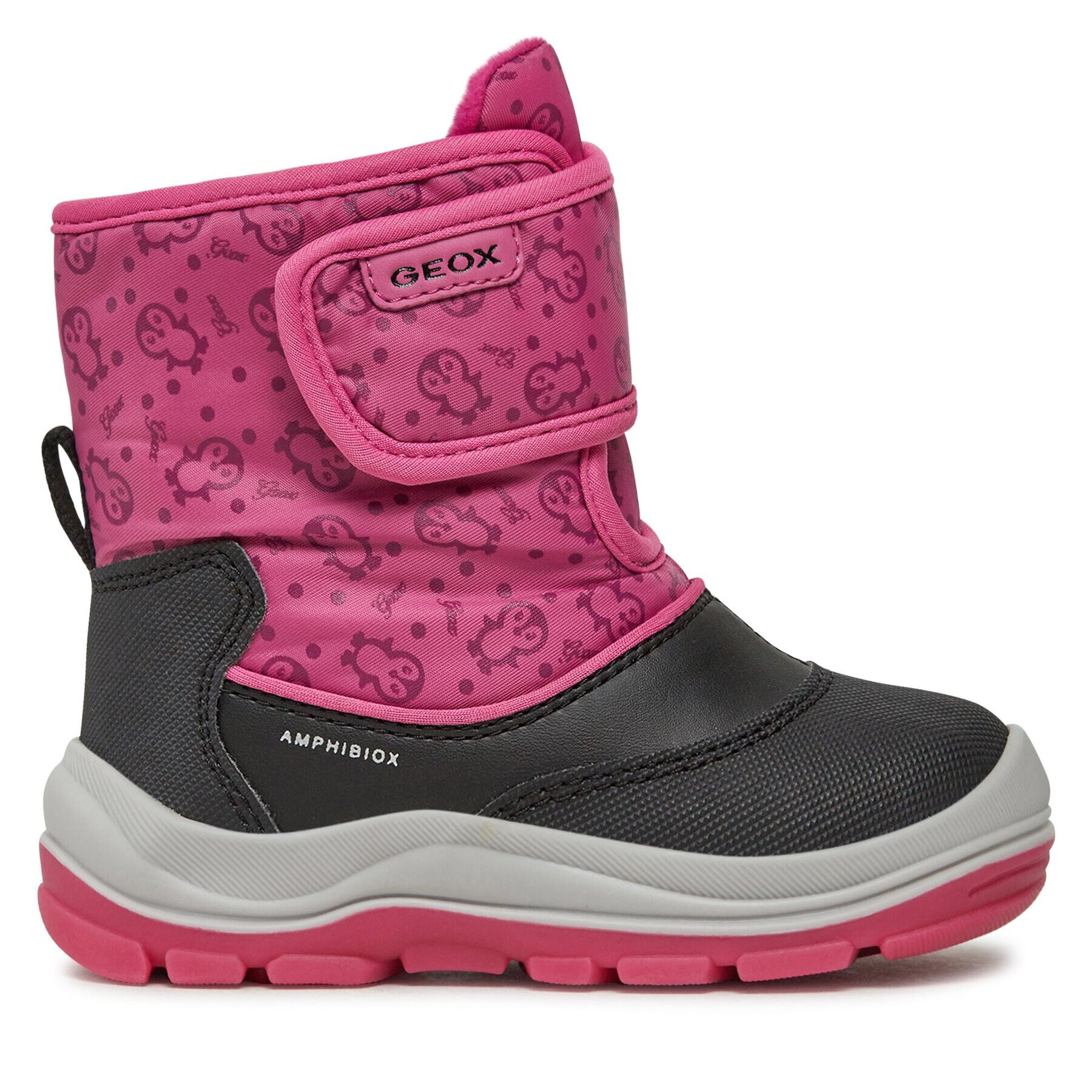 Geox Sněhule B Flanfil Girl B Abx B263WG 0BCMN C0922 S Černá - Pepit.cz