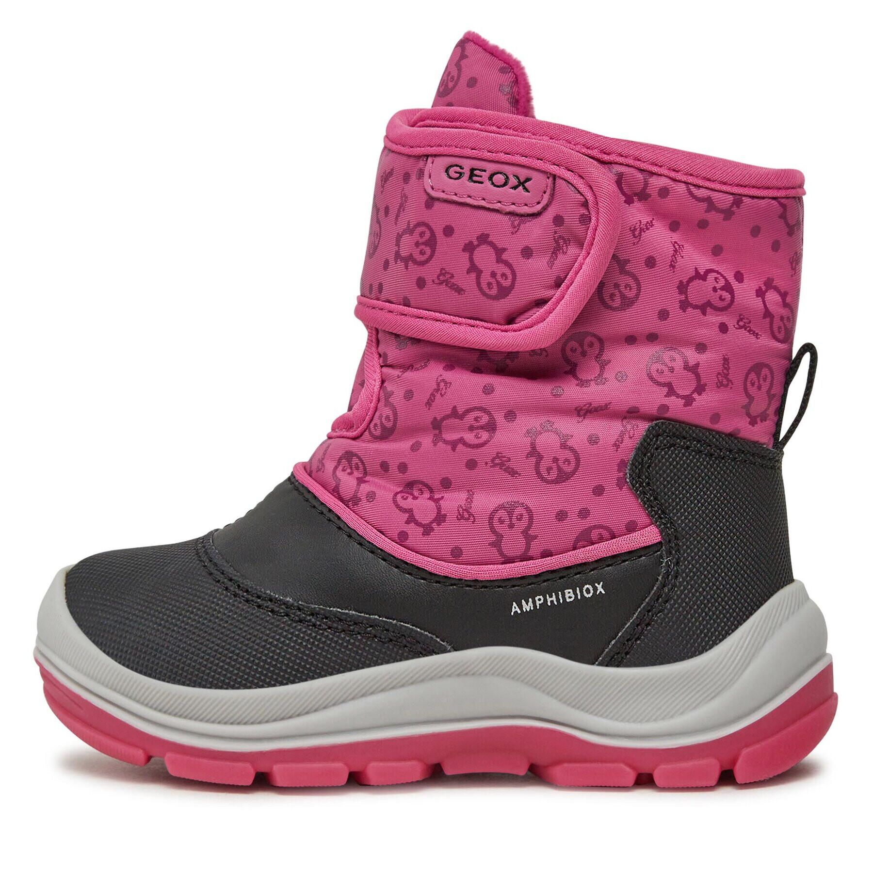 Geox Sněhule B Flanfil Girl B Abx B263WG 0BCMN C0922 S Černá - Pepit.cz