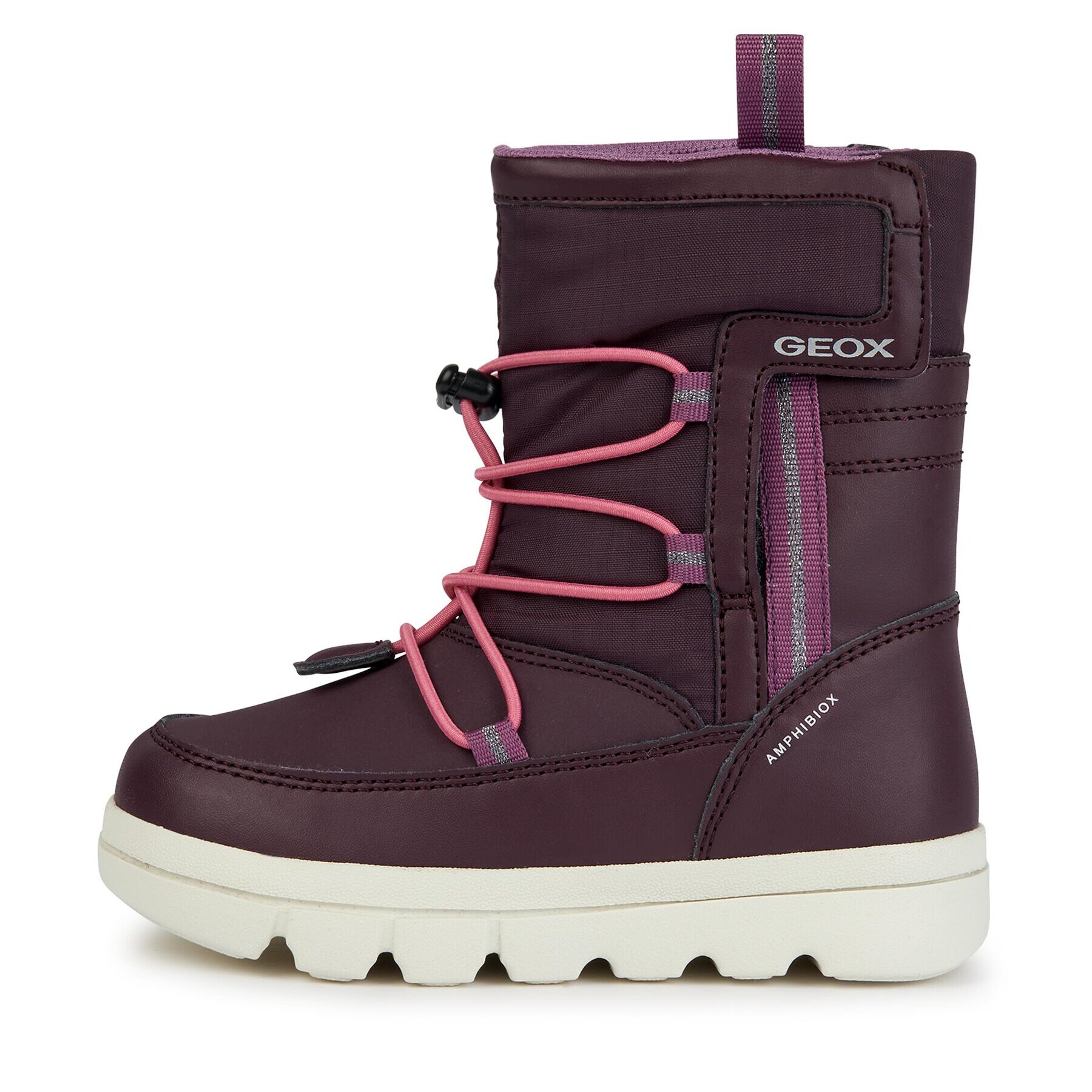 Geox Sněhule J Willaboom Girl B A J36HWC 054FU CF88N D Fialová - Pepit.cz