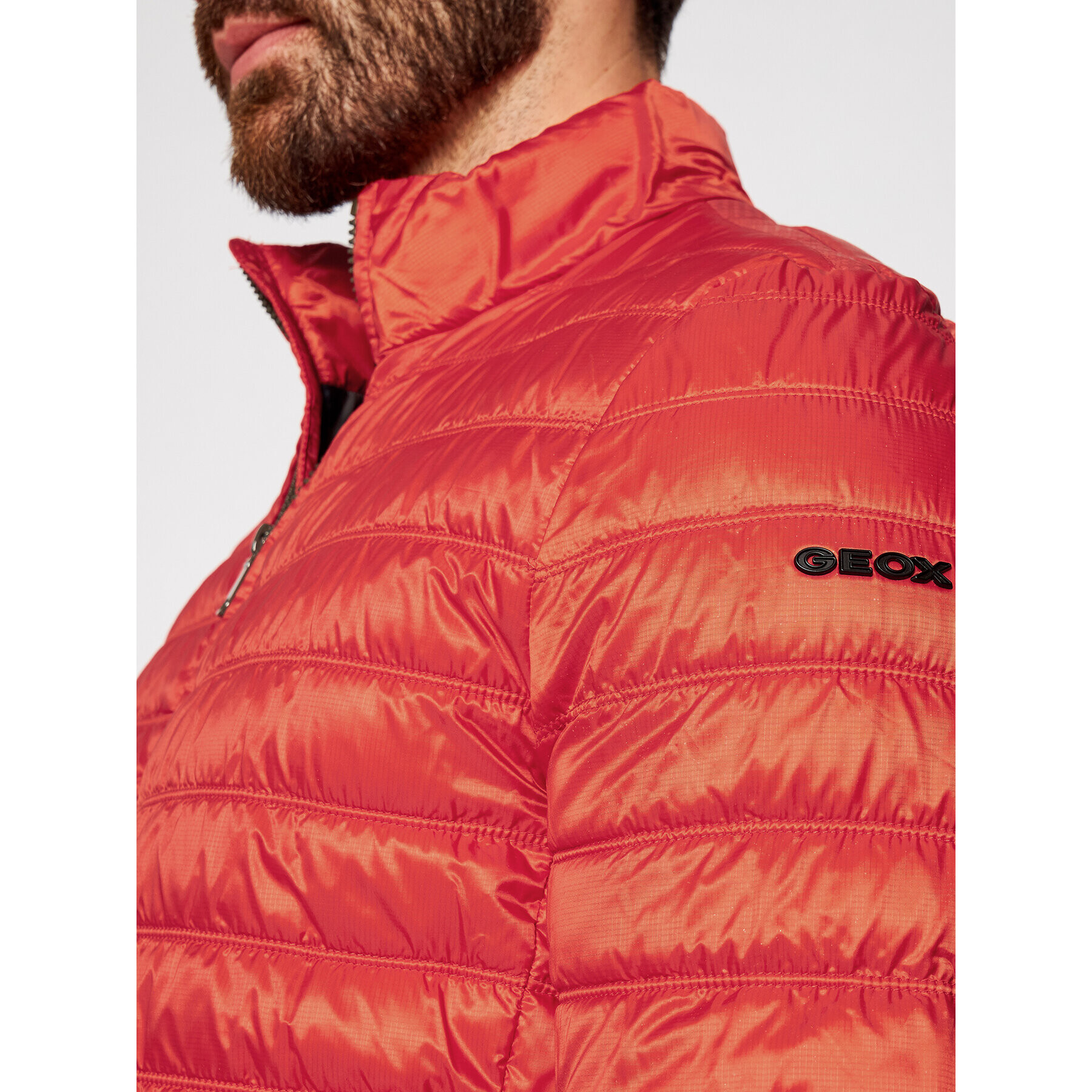 Geox Vatovaná bunda Dennie M1228D T2683 F7201 Oranžová Regular Fit - Pepit.cz